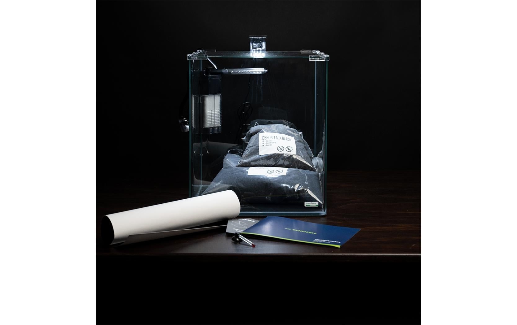 DENNERLE Aquarien-Set »Nano Cube Complete, 30 l« Mini Aquarium Komplettset