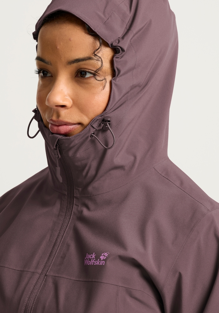 Jack Wolfskin Veste fonctionnelle 3 en 1 »MOONRISE 2 3IN1 JKT W« Veste fonction 3-en-1, pour la randonnée et autres activités de plein air,