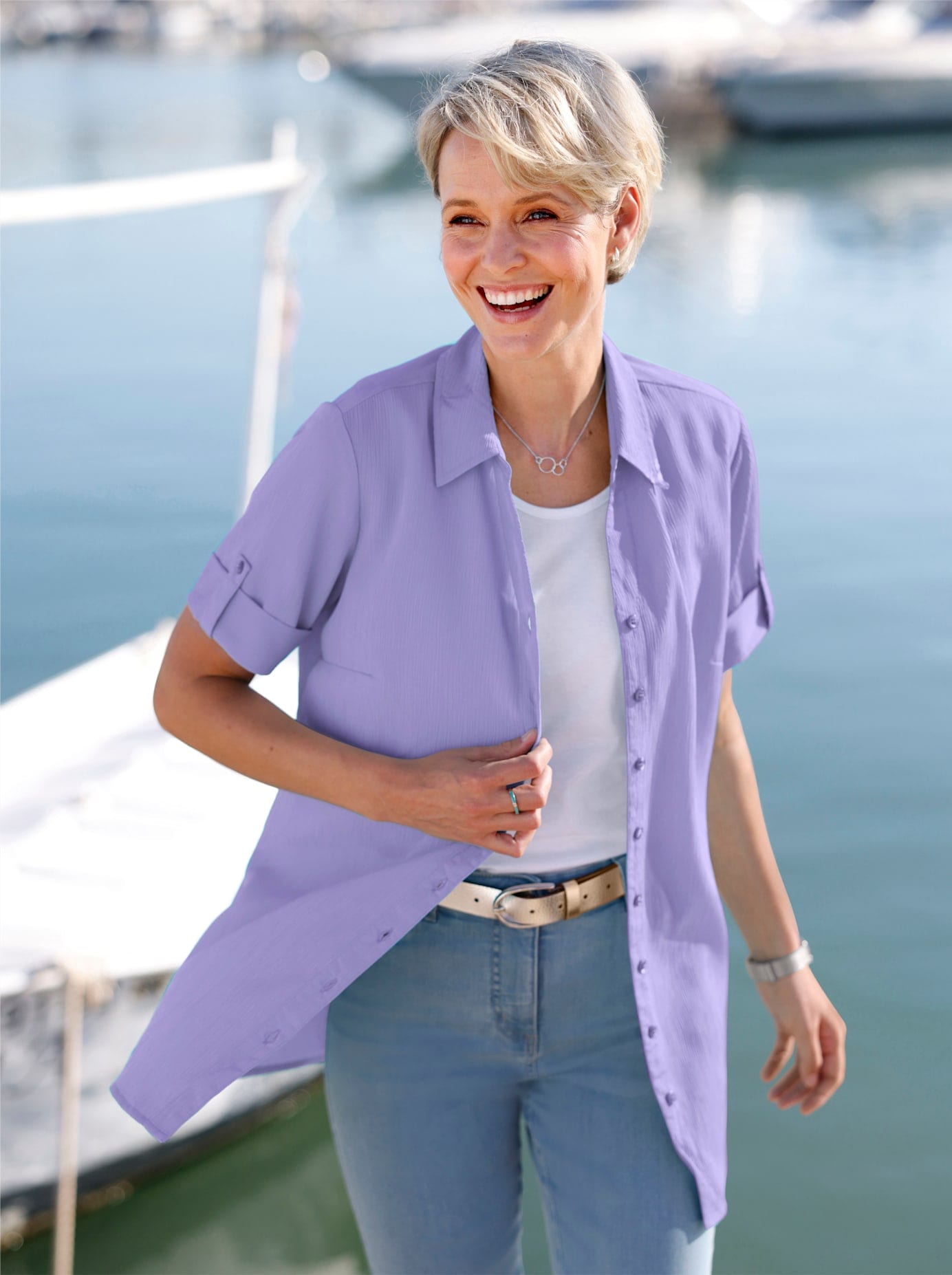 Classic Basics Longbluse