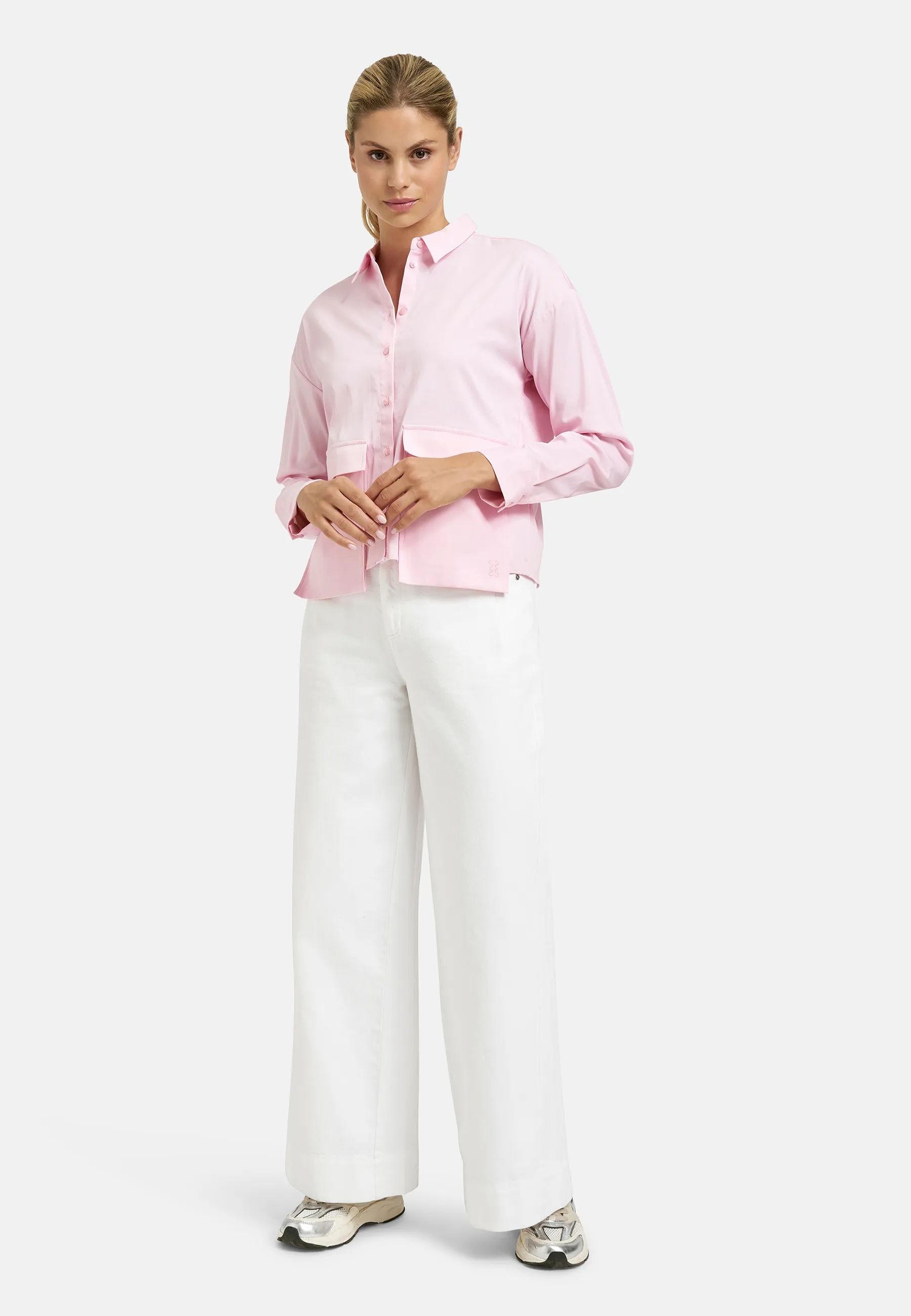 Smith & Soul Blouse chemise mit Pattentaschen vorn