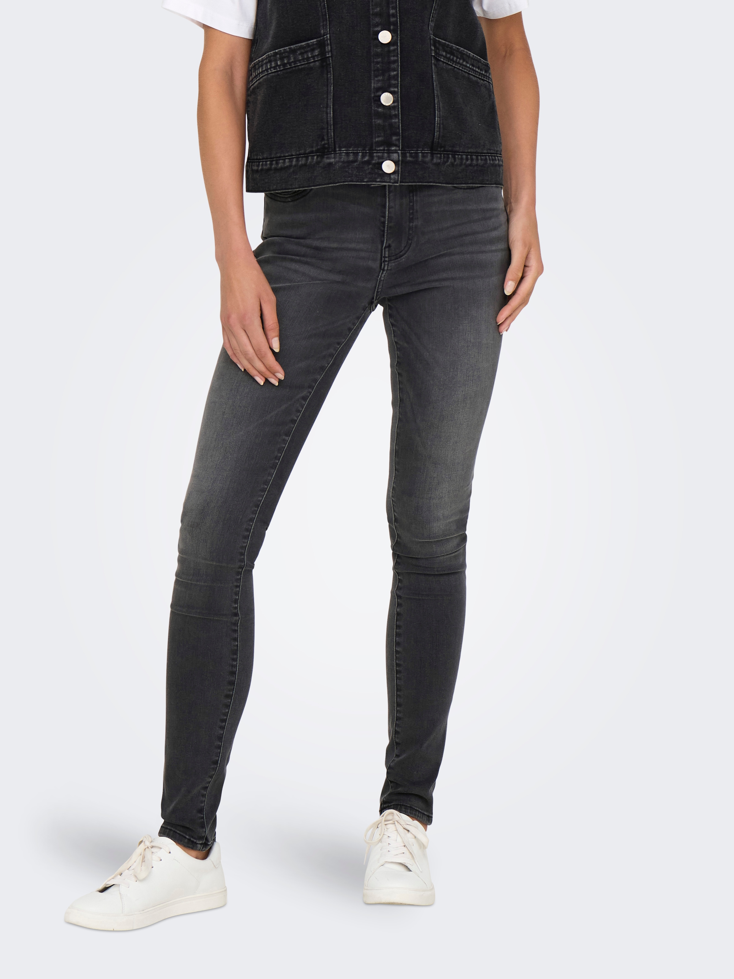 Skinny-fit-Jeans »ONLPAOLA HW SK ANA DNM X«