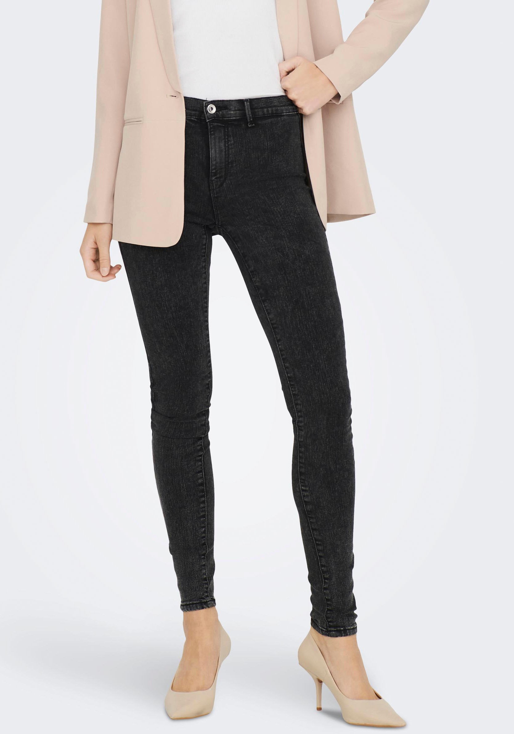 Image of Only Jeansjeggings »ONLRAIN LIFE MID LEGGING L PIM« bei Ackermann Versand Schweiz