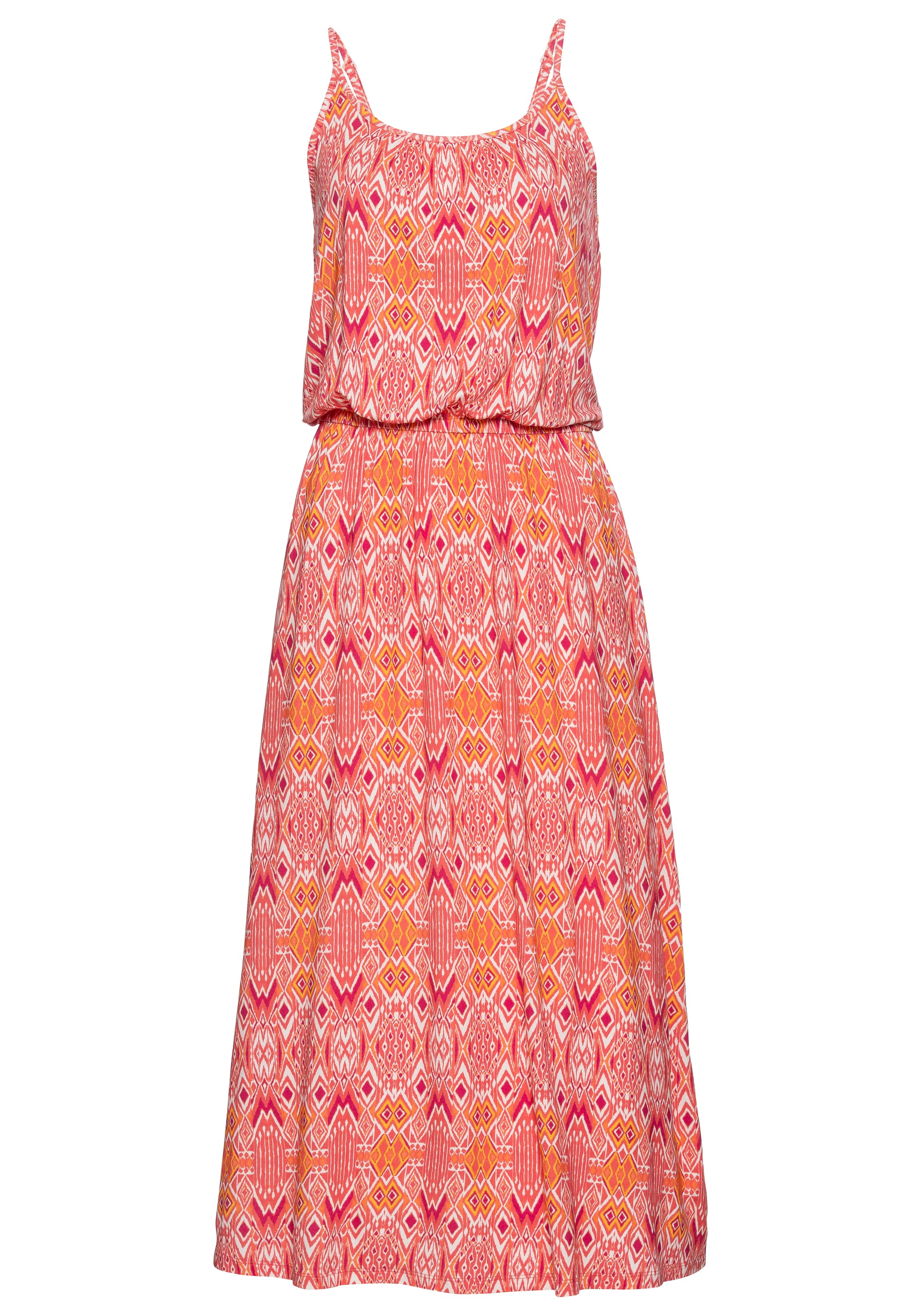 Laura Scott Sommerkleid, mit femininem Allover-Print - NEUE KOLLEKTION