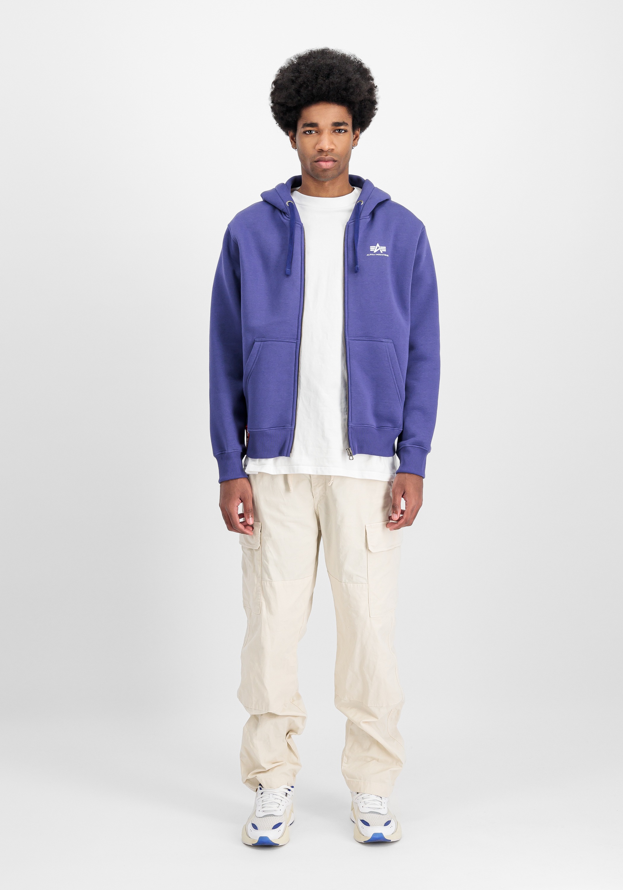 Alpha Industries Hoodie »Basic Zip Hoodie SL Kapuzensweatshirt«