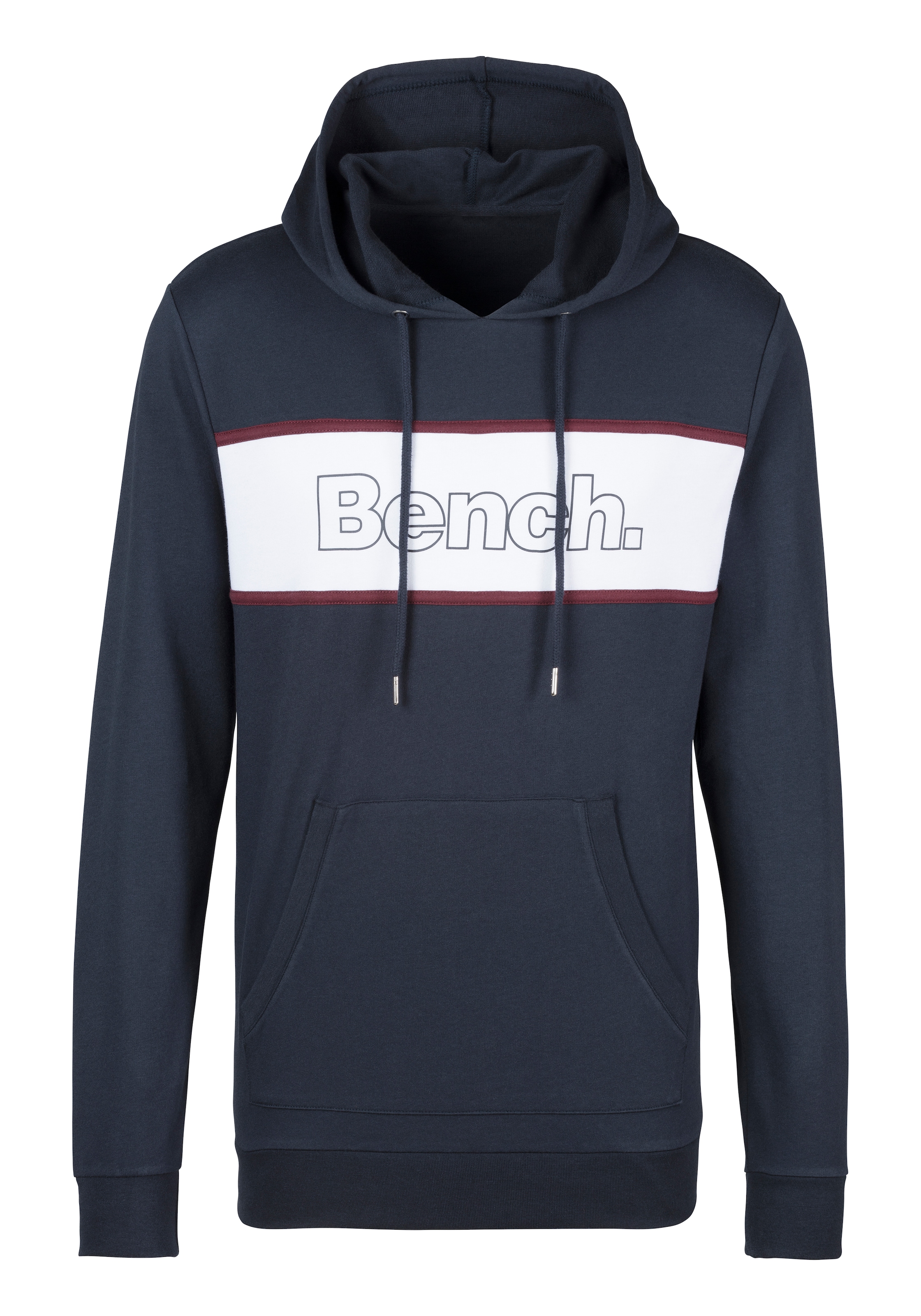 Bench. Loungewear Kapuzensweatshirt, mit Känguru Tasche