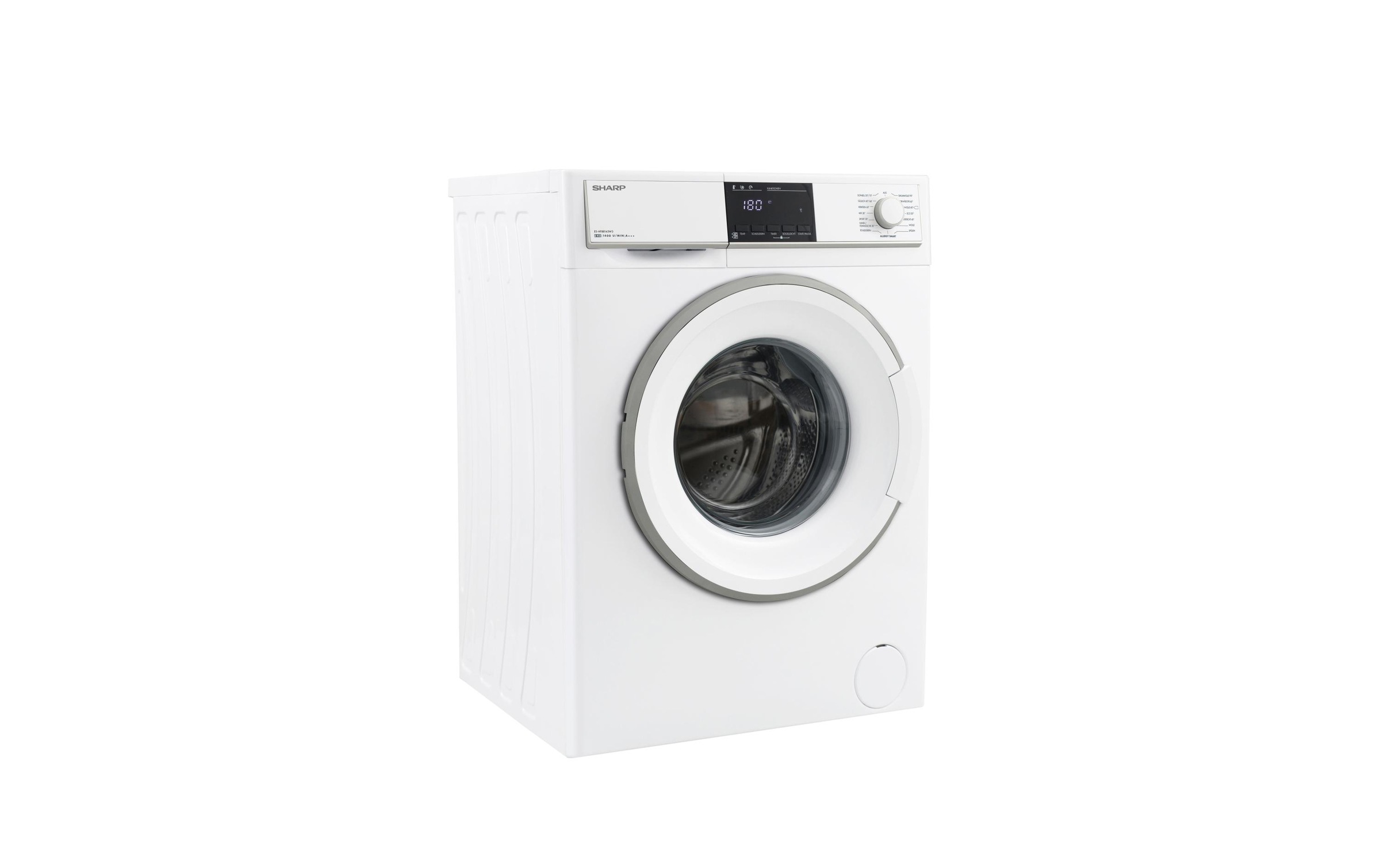 Sharp Waschmaschine »ES-HFB8143W3-DE«, 8 kg, 1400 U/min