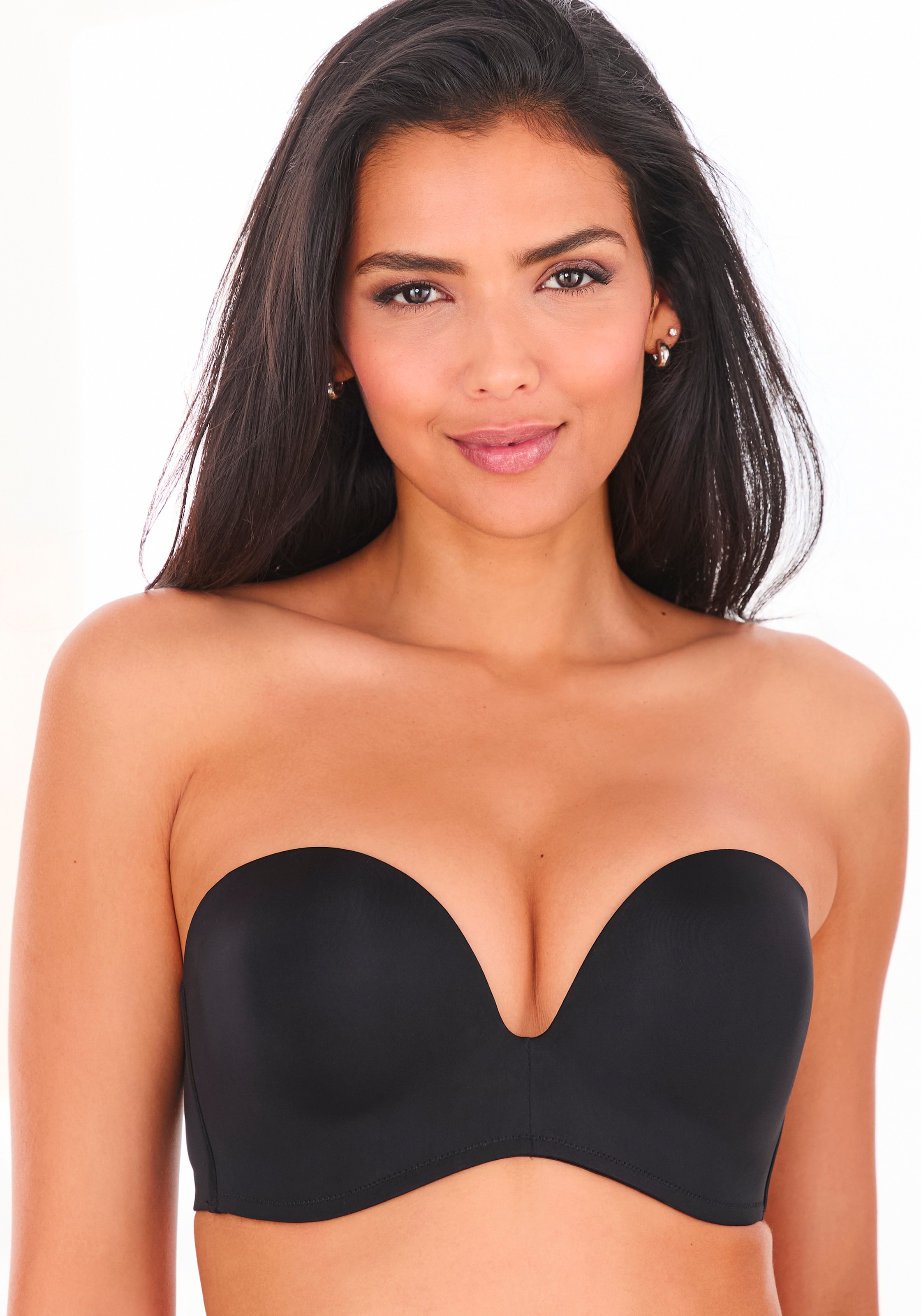 LASCANA Soutien-gorge Multiway mit 3 Tragevarianten, Push-up-Kissen – auch ideal für grosse Grössen