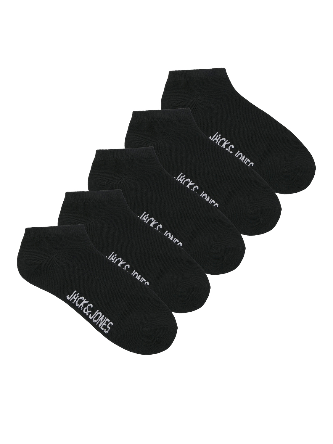 Image of Jack & Jones Junior Socken "JACDONGO im 5er Pack, mit Stretchbund, knöchellang" Packung, 5 Stk. tlg. unifarben, casual, eng, Jersey