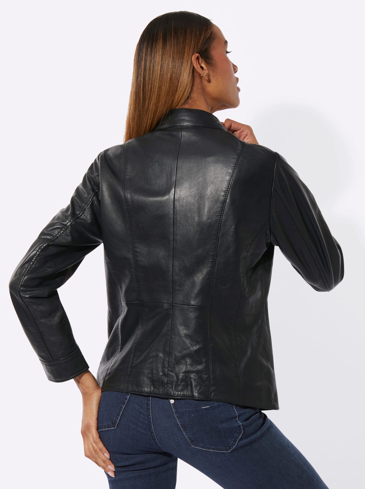 Mainpol Lederblazer »Lammnappa-Lederblazer«