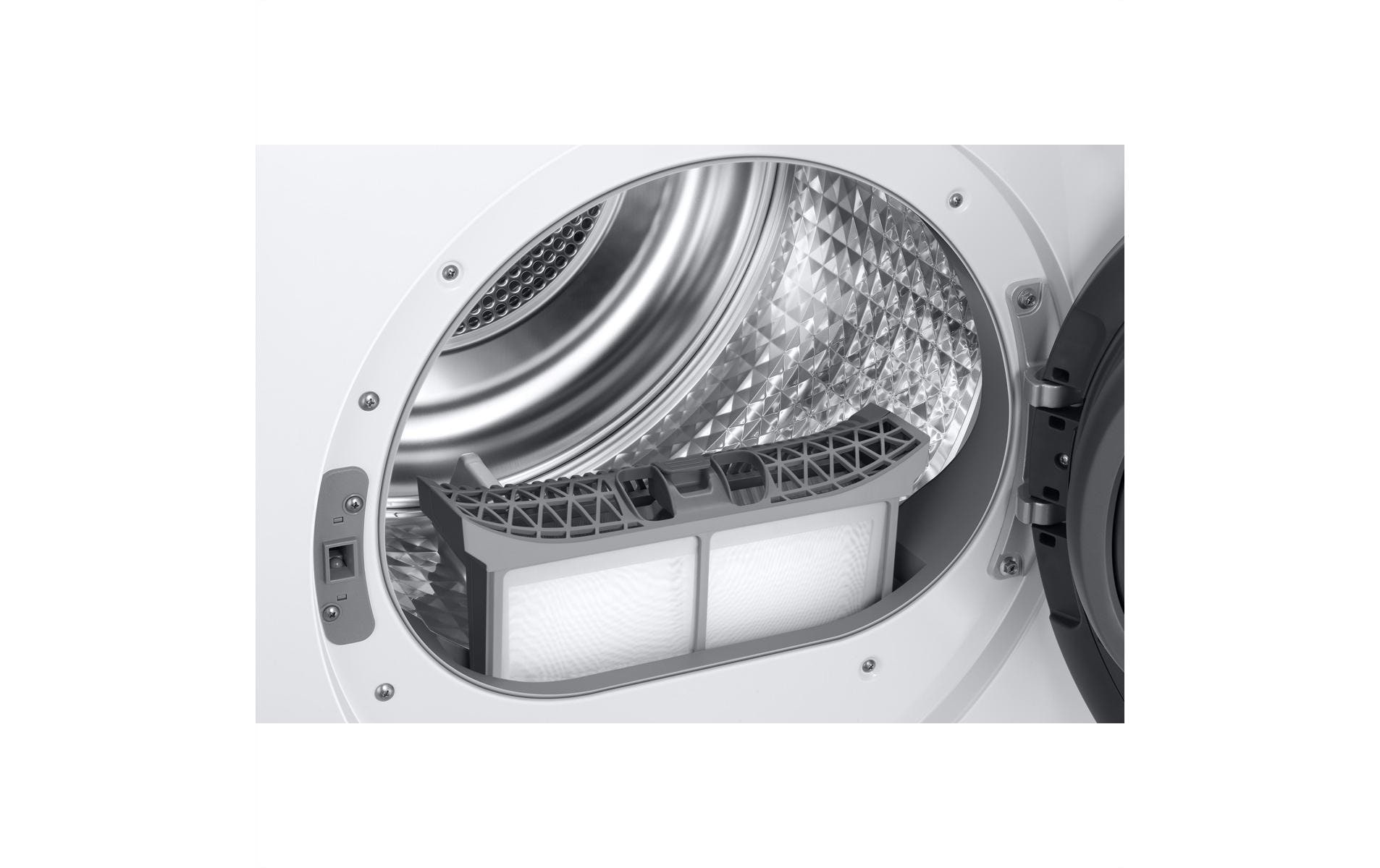 Samsung Waschtrockner »DV6000 Wechselbar/Rechts« 66 dB(A) Wärmepumpentrockner