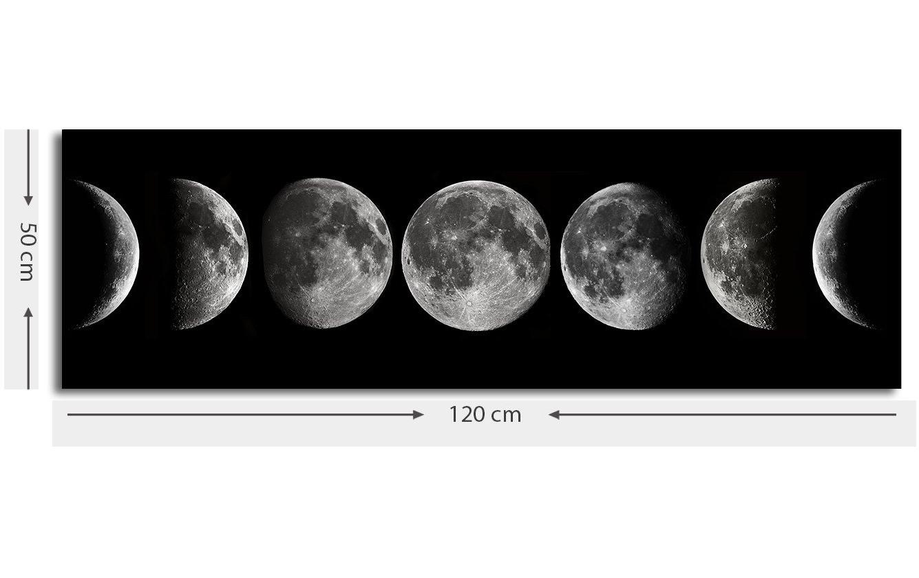 Wandbild »Wallxpert Moon 50 x 120 cm«