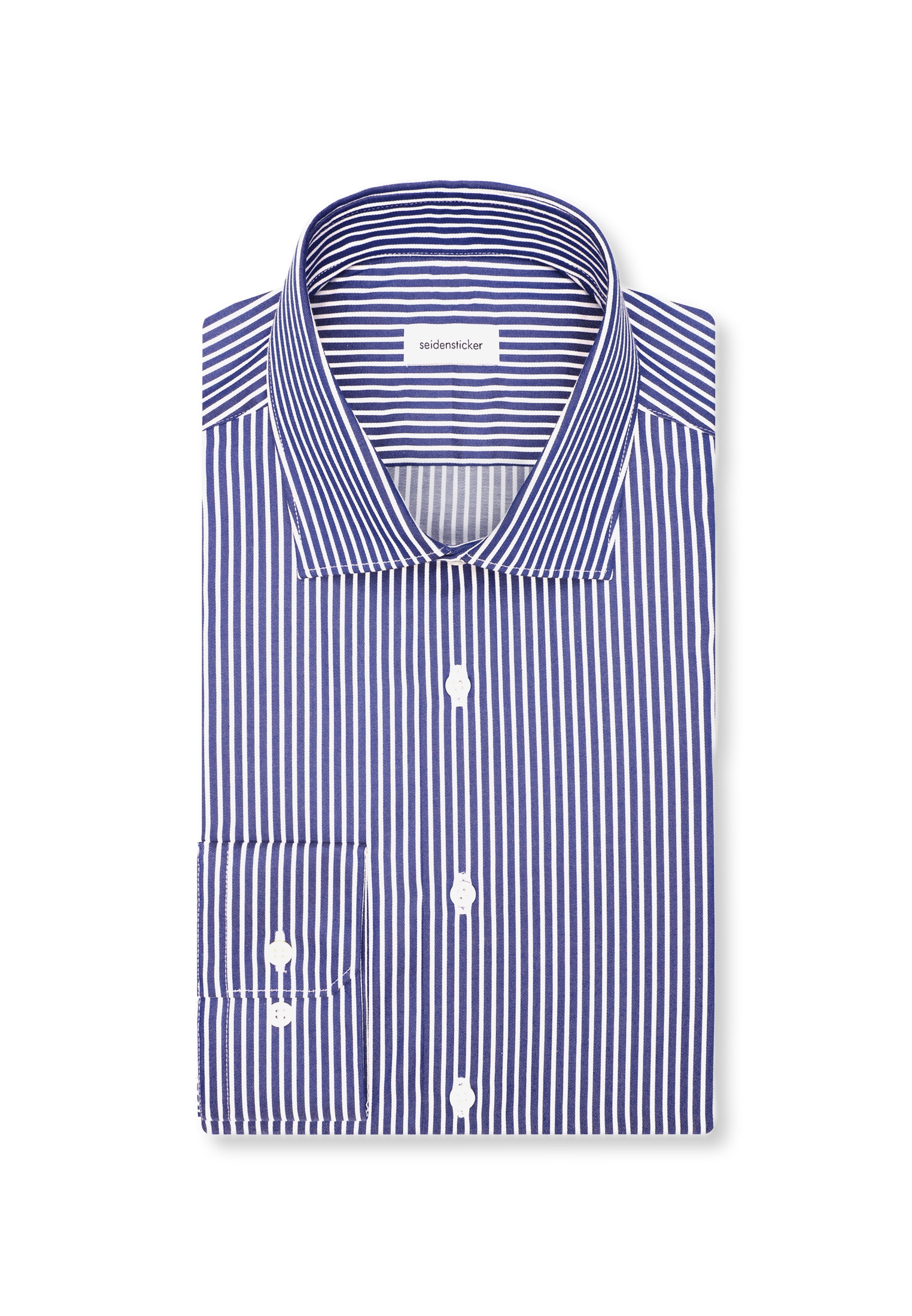 seidensticker Businesshemd »Schwarze Rose« X-Slim 1/1 Kentkragen Gestreift