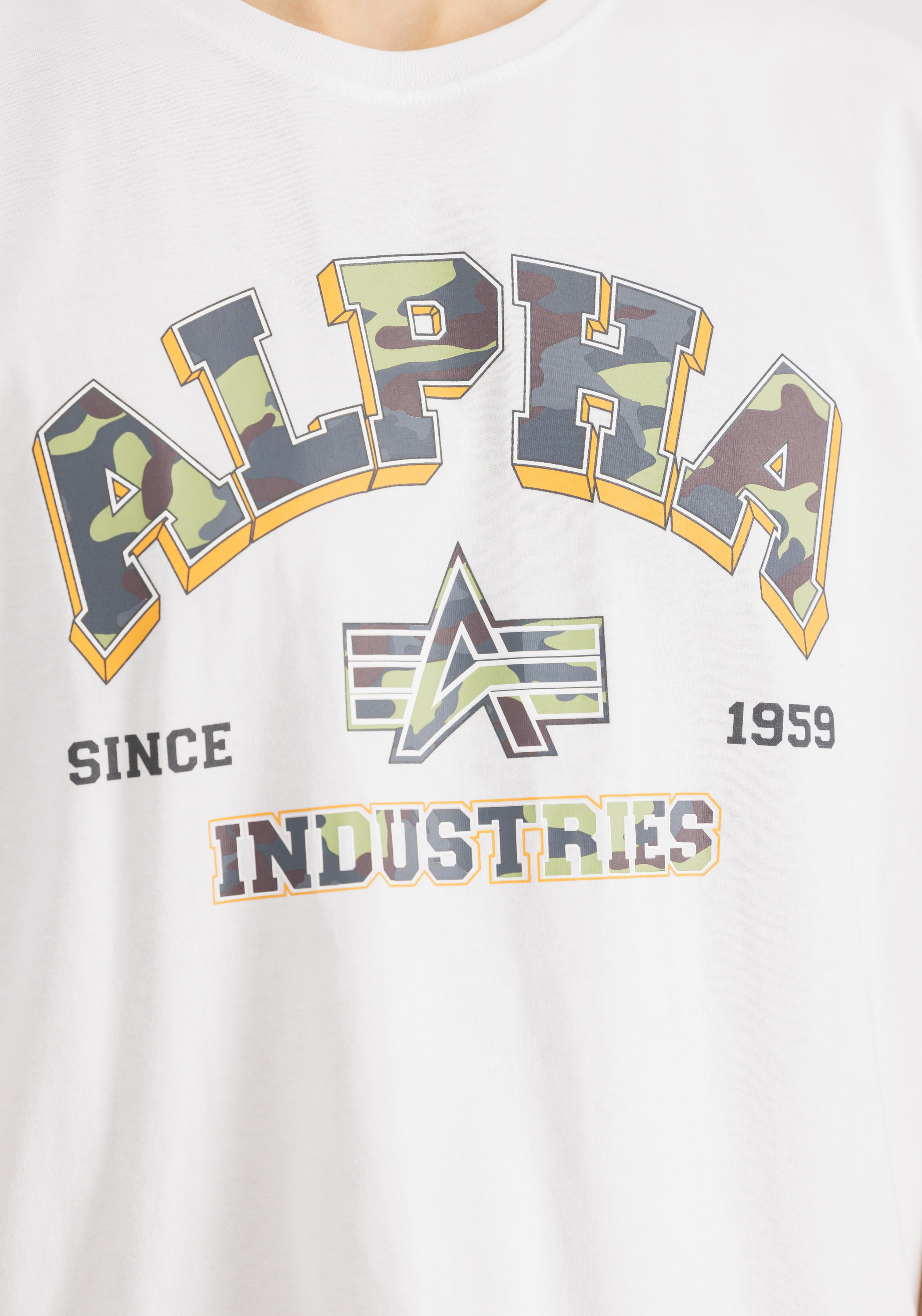 Alpha Industries T-Shirt »College Camo T-Shirt«