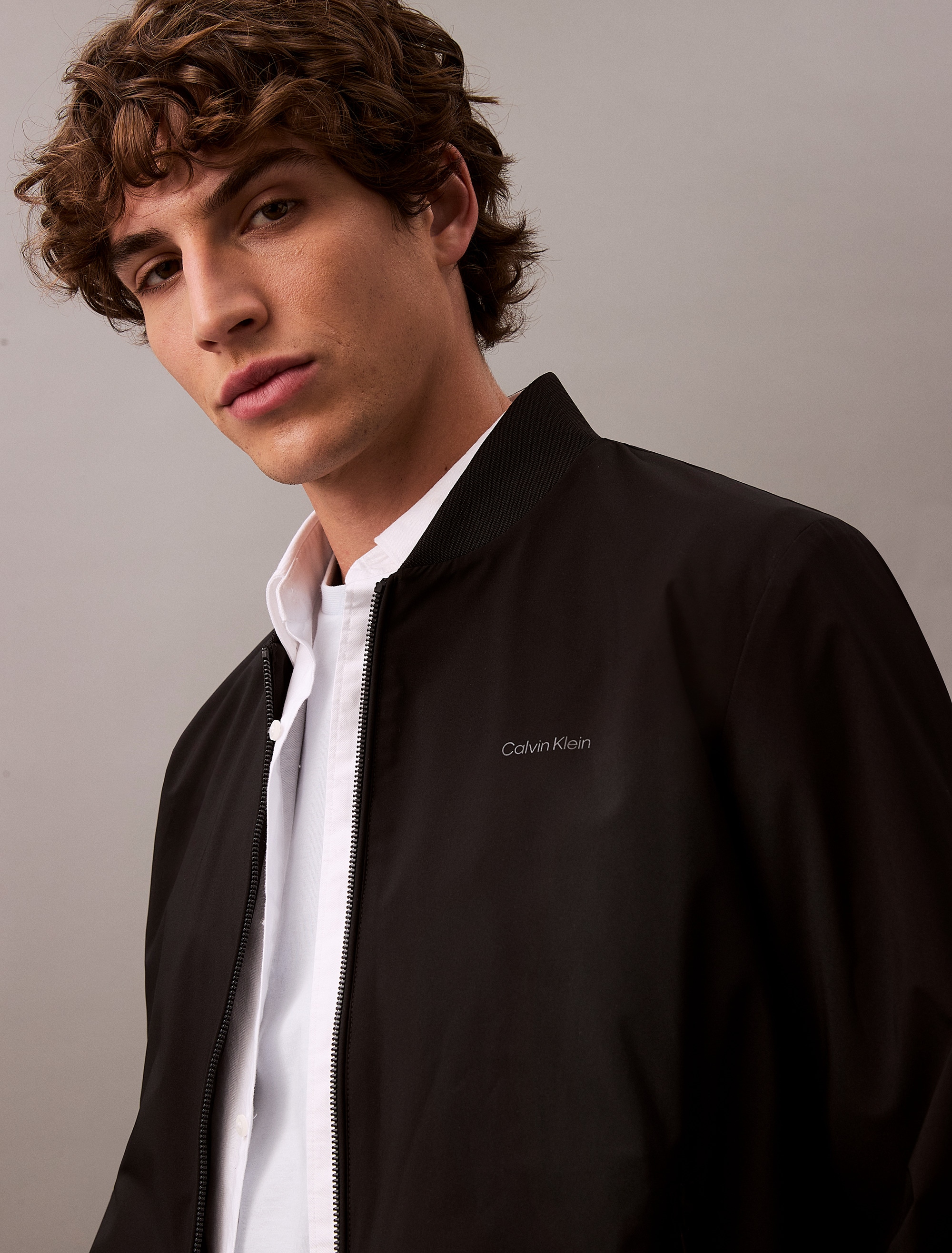 Calvin Klein Bomberjacke »MATTE BOMBER«, mit Label