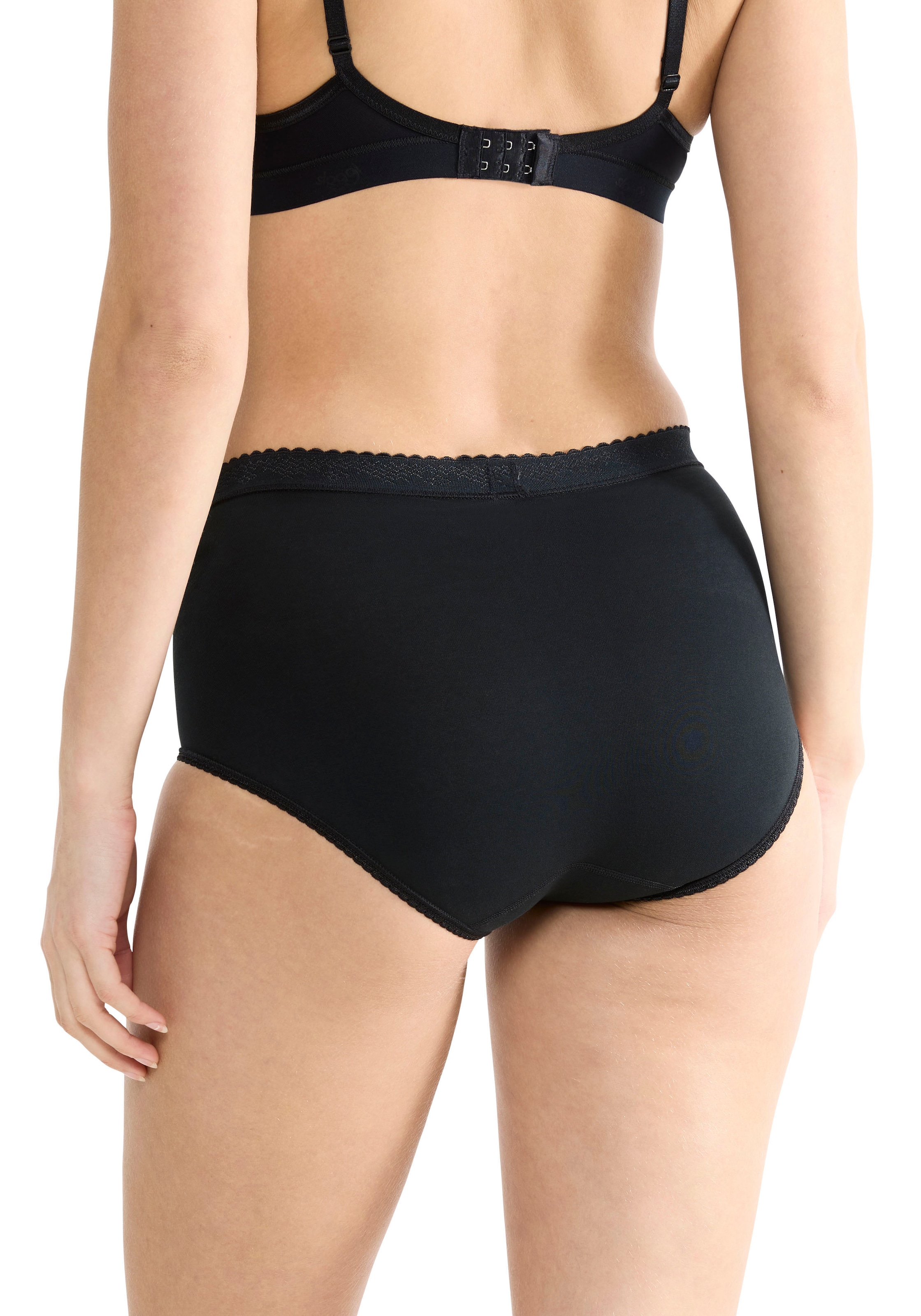 sloggi Shapingslip »Control« 2er Pack,  doppellagige Bauchpartie, formend, Baumwollmix, elastisch