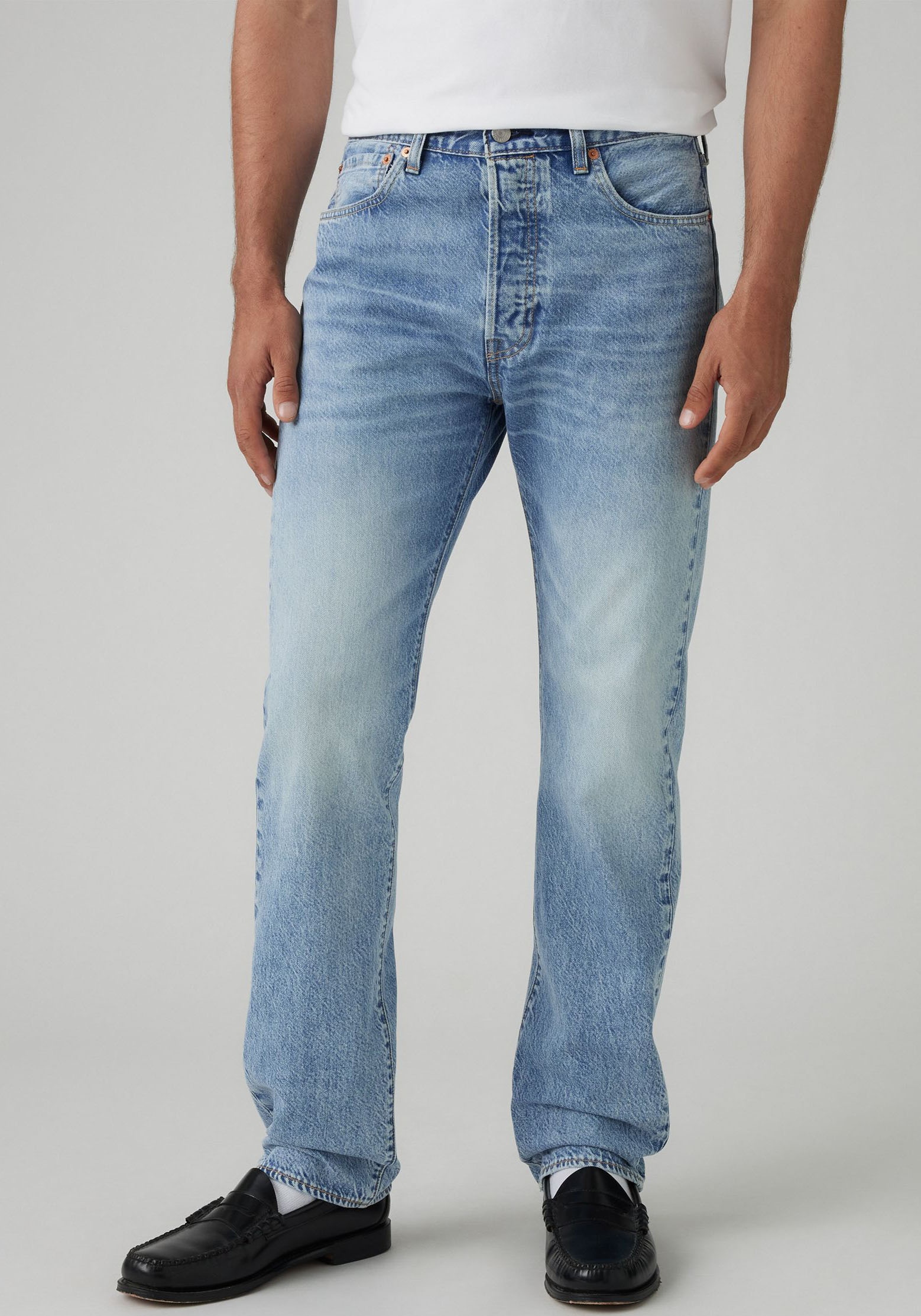 Levi's® Straight-Jeans »501 LEVI'S ORIGINAL«, mit Markenlabel