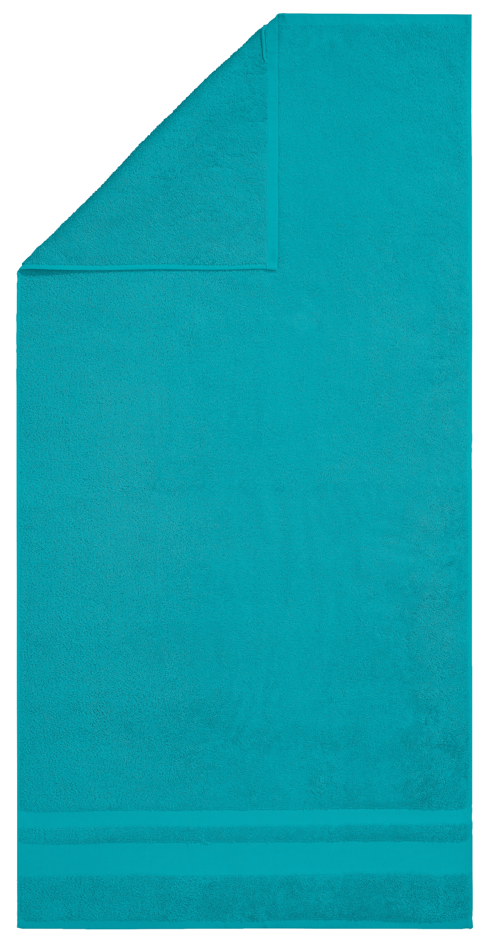 GOODproduct Serviettes de douche »Vanessa, 4 Duschtücher, 70x140cm, in Standard- und Premium-Qualität« Handtücher mit Bordüre, 100% Baumwolle, einfarbig, weich