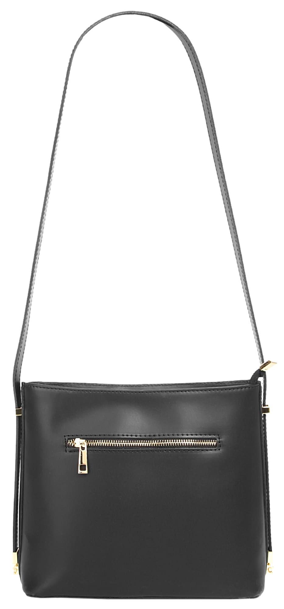 Cluty Henkeltasche echt Leder, Made in Italy