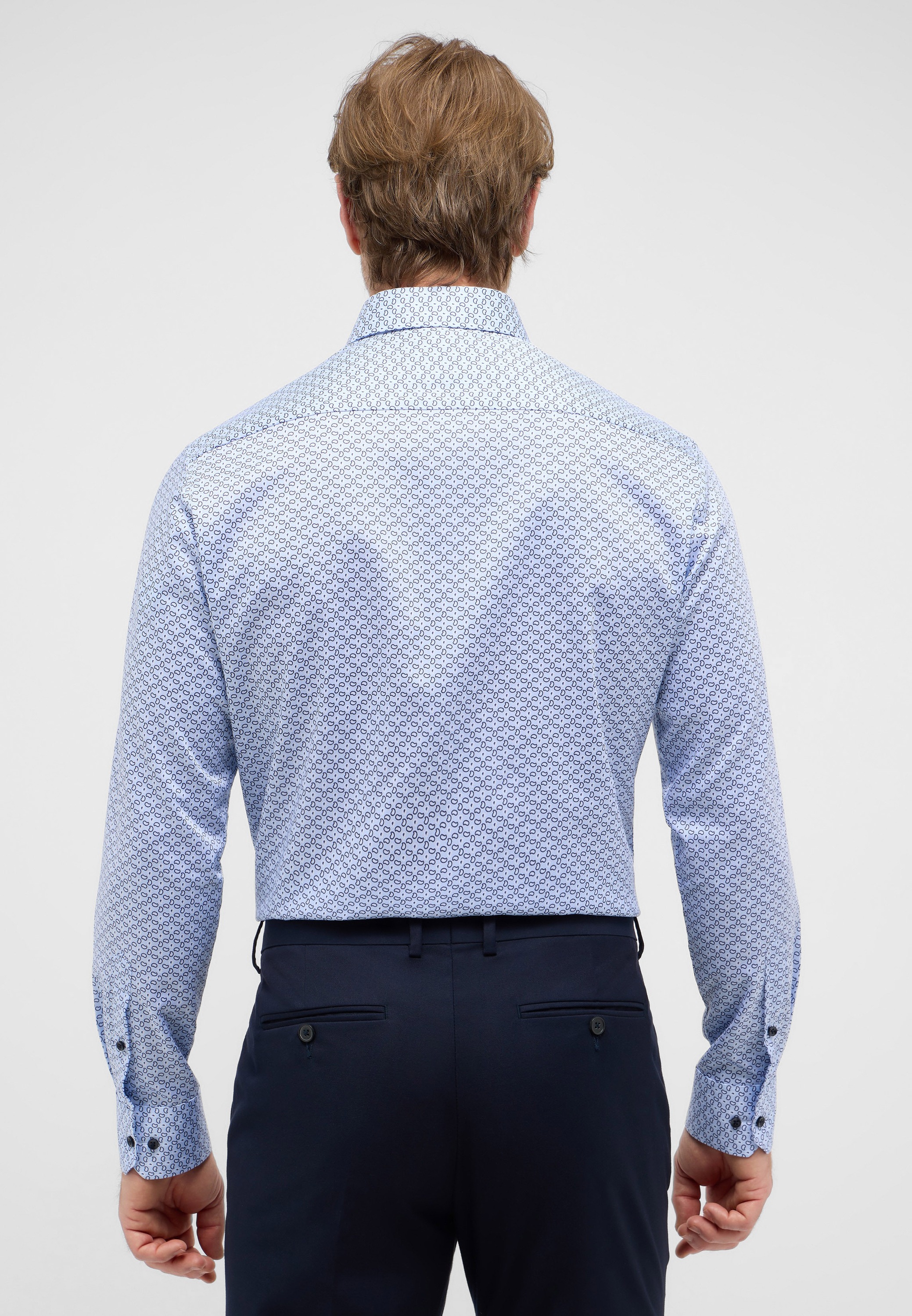 Eterna Langarmhemd »MODERN FIT«, NON IRON (bügelfrei)