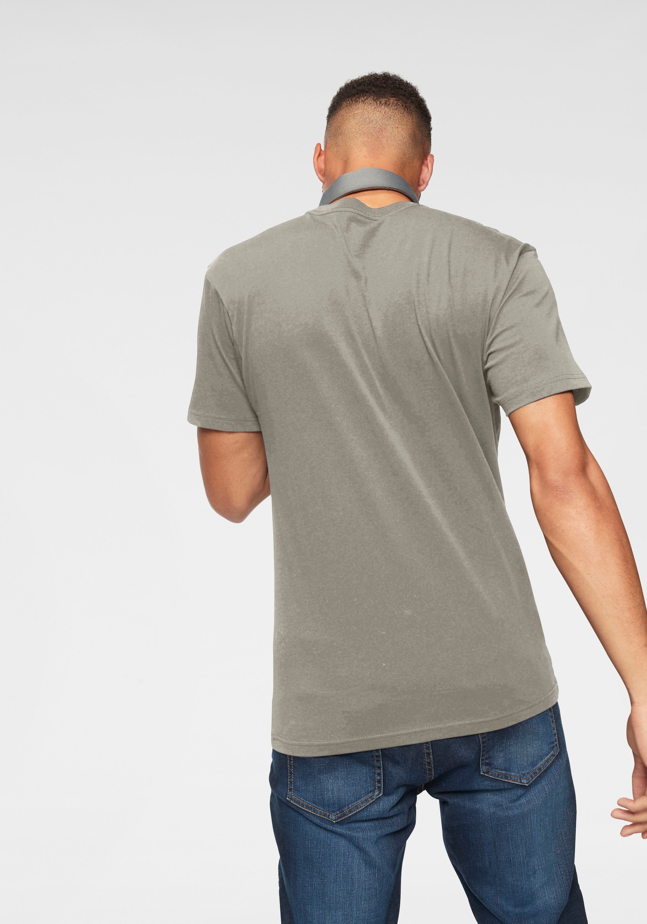 Vans T-Shirt »MNVANSCLASSIC«, mit Markenlabel