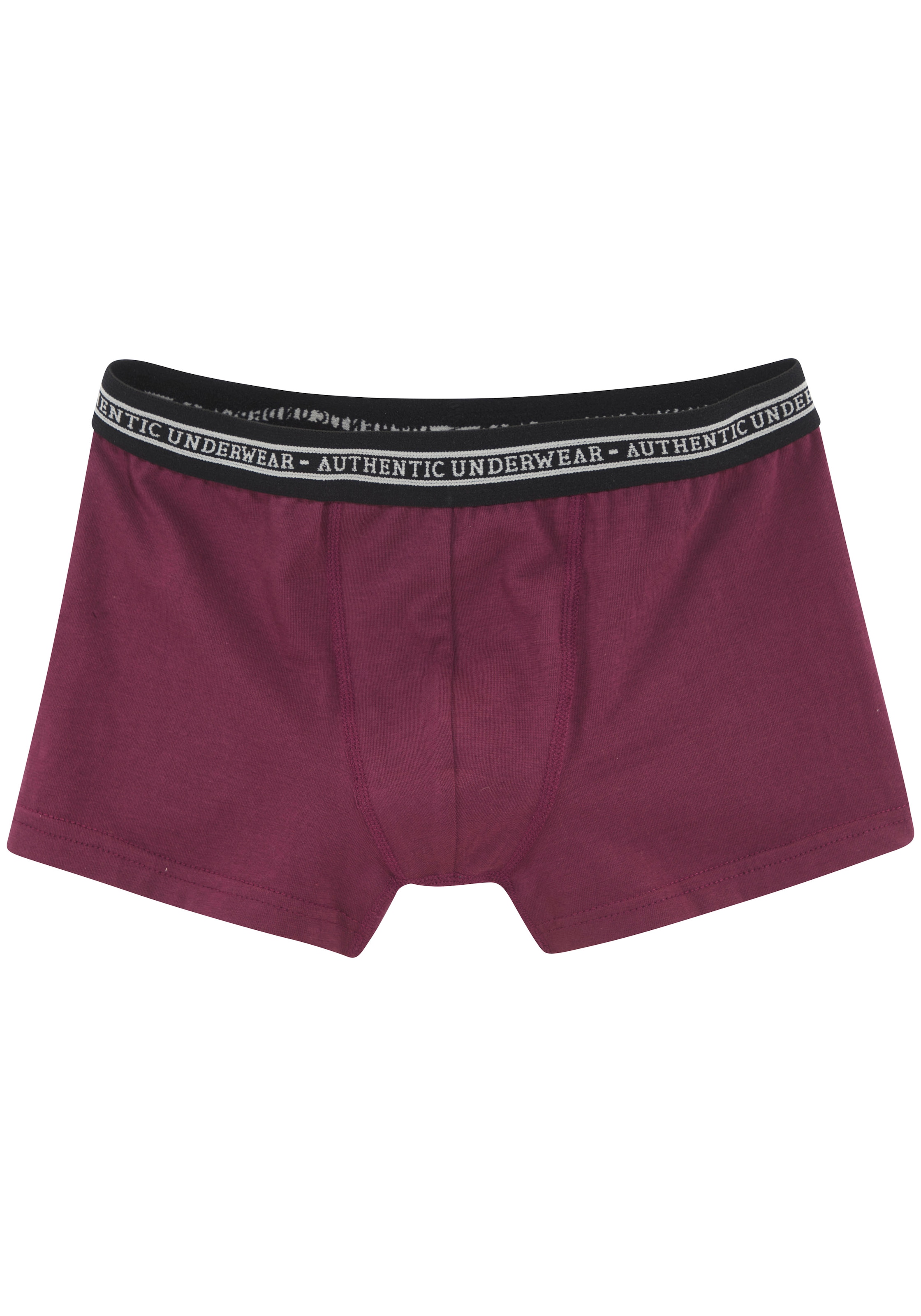 AUTHENTIC LE JOGGER Boxer »Boxershorts für Jungen« Packung, 4 Stk. in  klassischer Passform mit Webbund