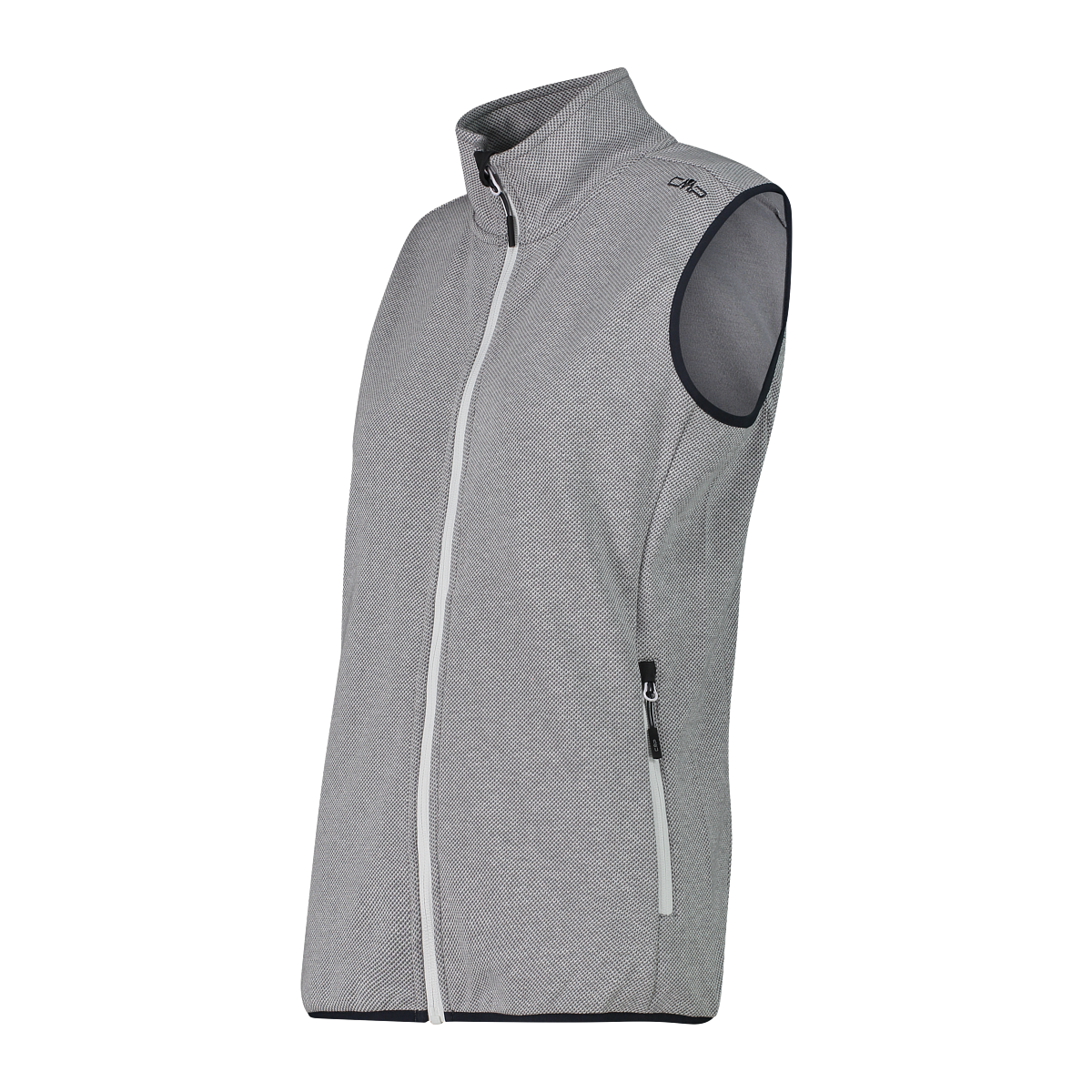 CMP Gilet polaire aus Polyester und Baumwolle, sportlicher Stil, leichtes Gewicht