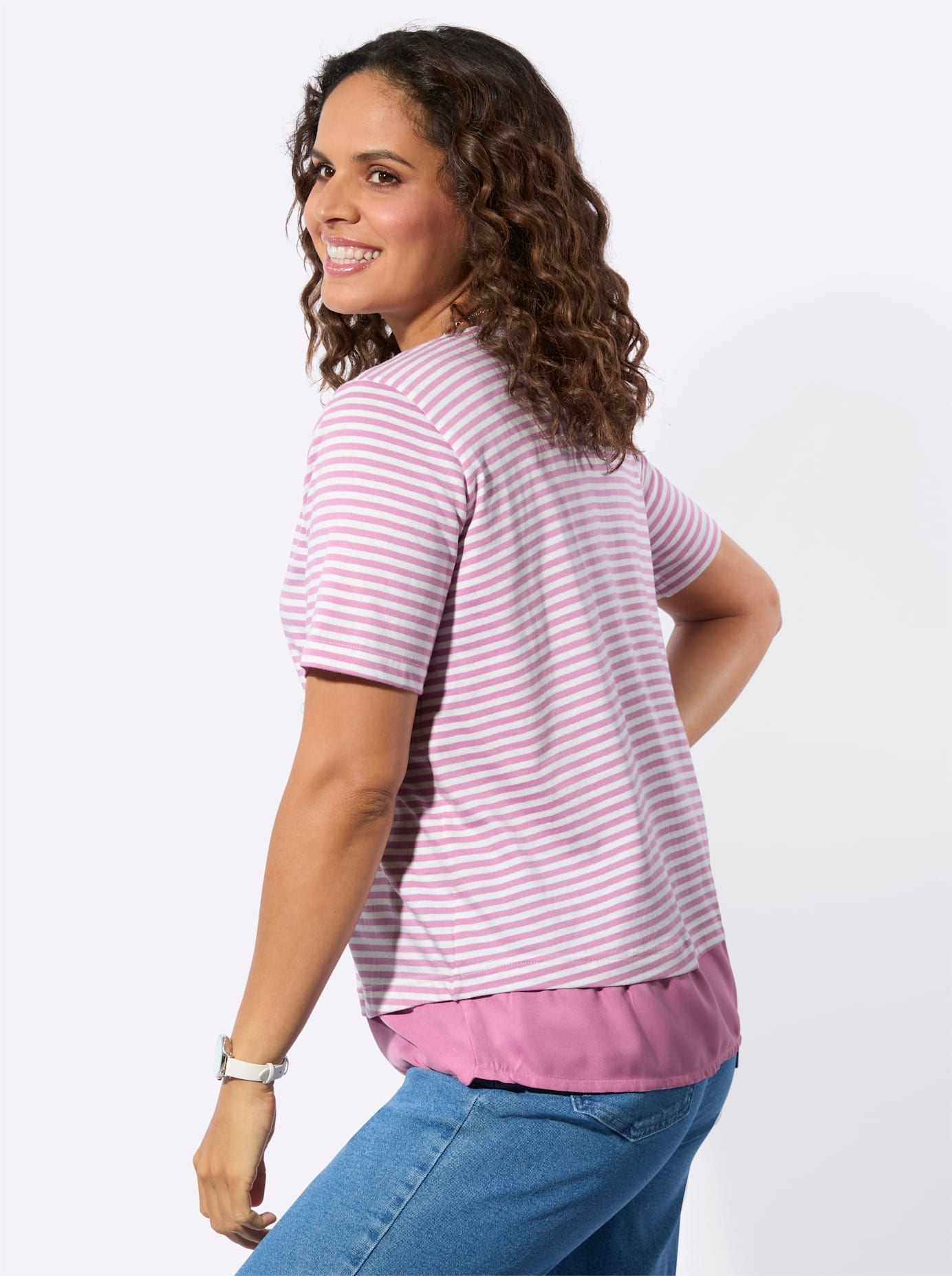 Casual Looks T-shirt 2 en 1 »Ringelshirt« 1 pièces