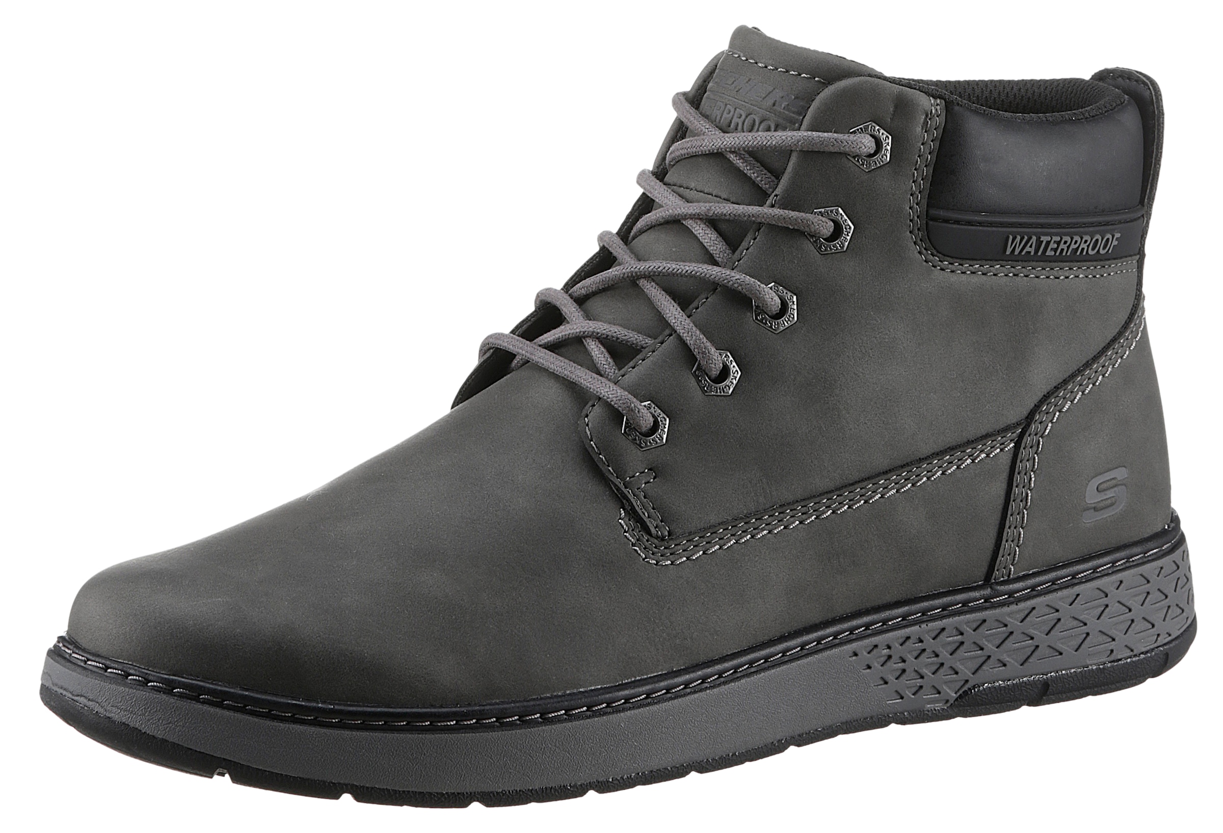 Image of Skechers Schnürboots "GARLAN", Schnürstiefel, Boots mit dämpfender Sohlentechnologie