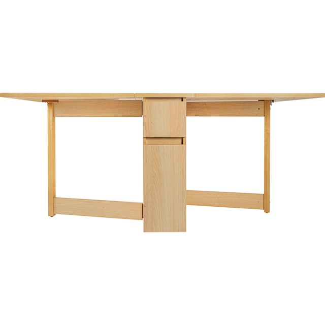 Woodman Esstisch »Jasper«, mit einer rechteckigen Tischplatte und  Auszugsfunktion, Breite 90 cm sans frais de livraison sur
