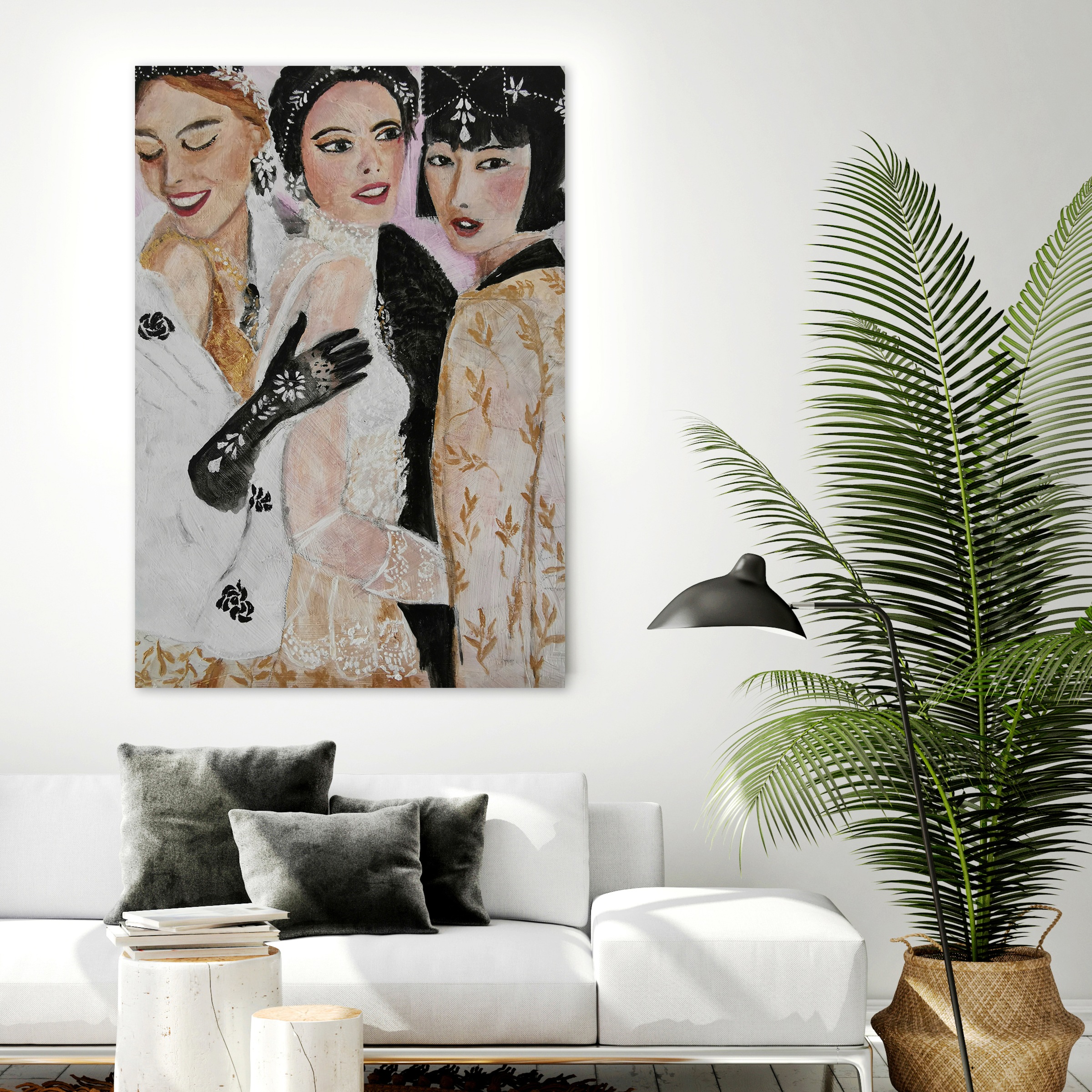 MySpotti Alu-Dibond-Druck »Artfix Girl Squad«, inkl. 3D-Magic Befestigungsset