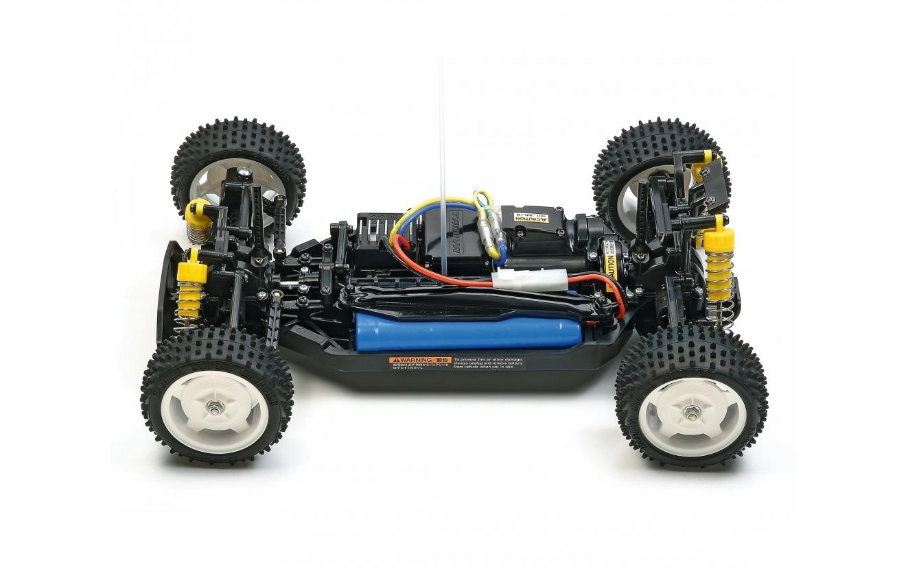 Tamiya RC-Buggy »Neo Scorcher 4WD TT-02B Bausatz Starterset«