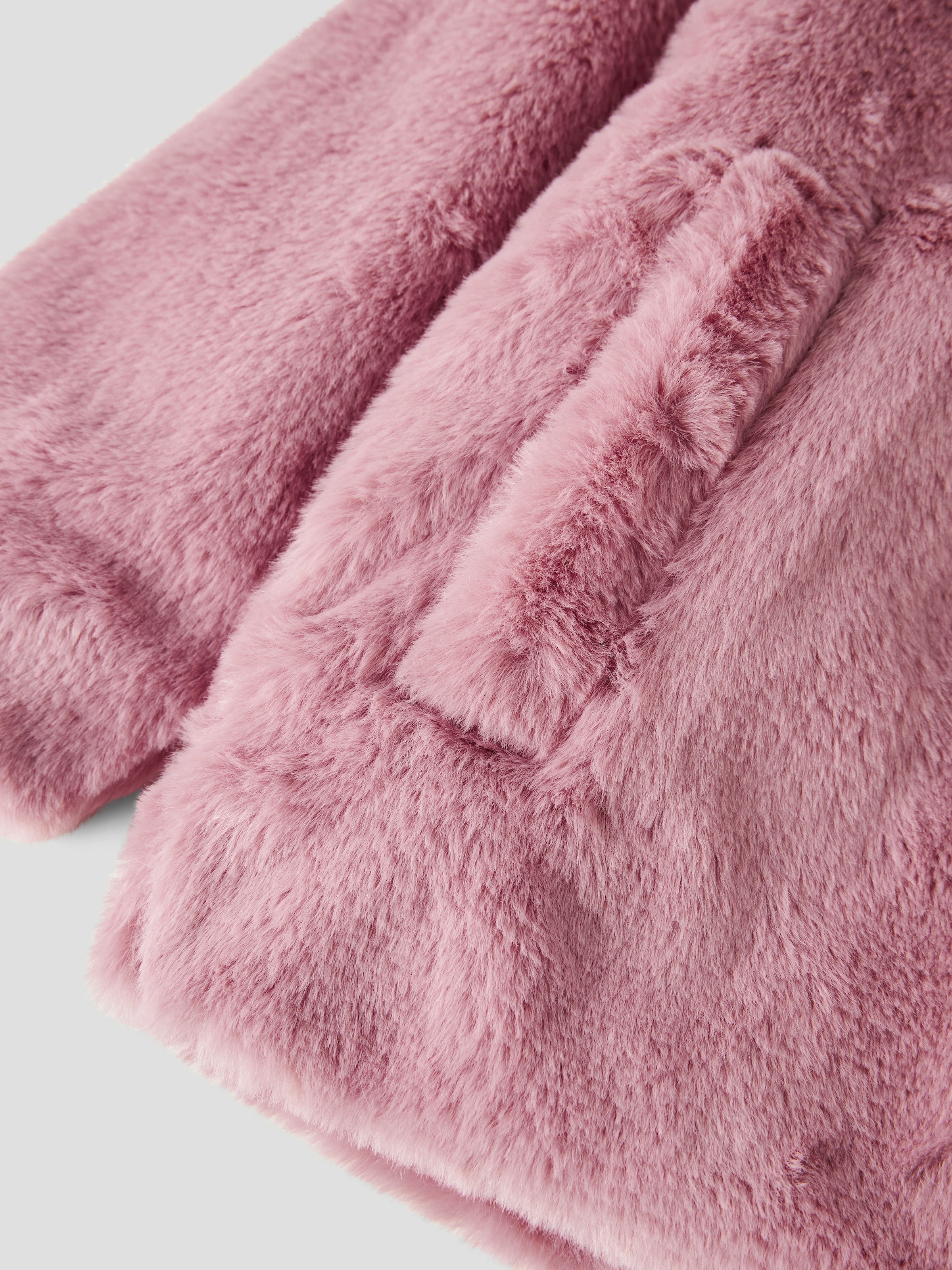 Name It Fleecejacke »NMFMILA JACKET W HOOD PB«, mit Kapuze