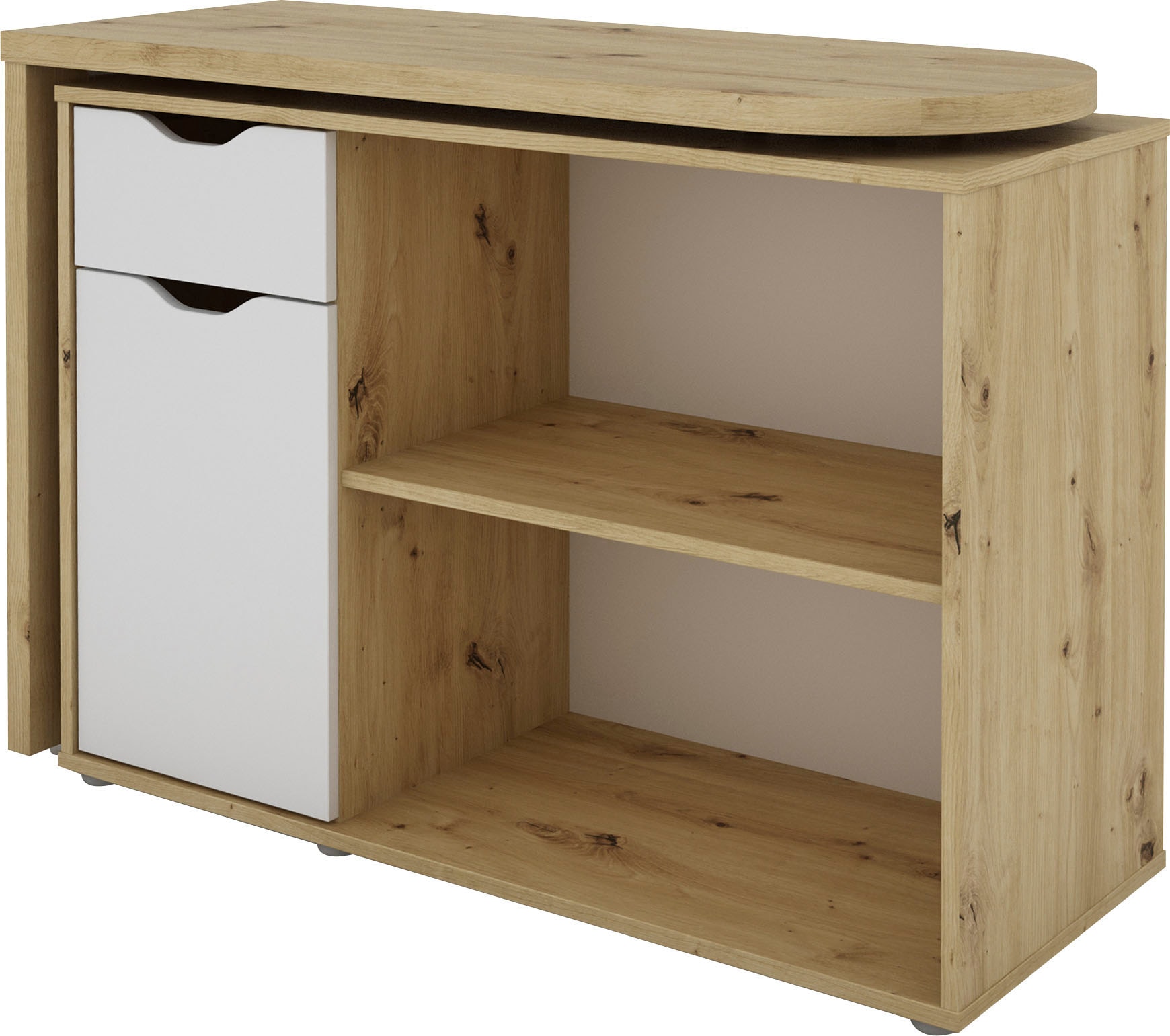 Homexperts Schreibtisch »Turner«, mit drehbarer Tischplatte