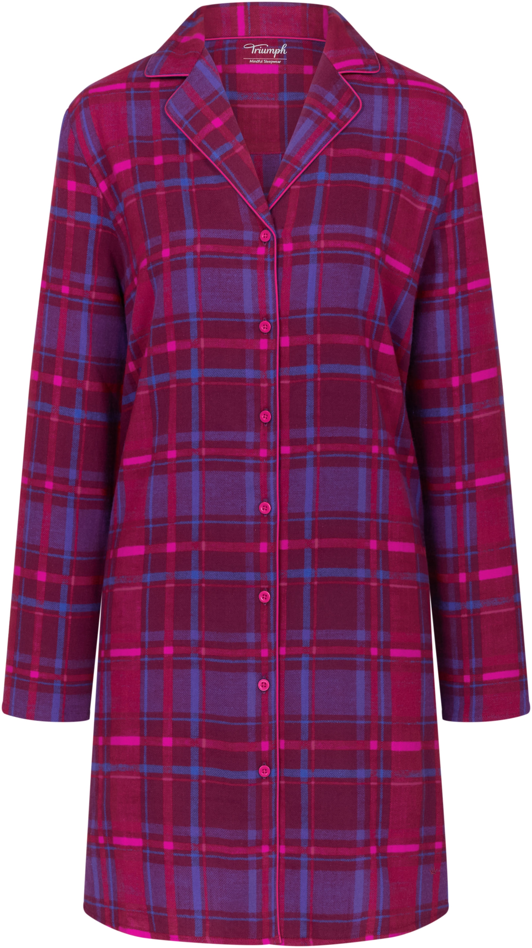 Triumph Nachthemd »Boyfriend NDW 01 X Checks« 3pfleiste. Es  Dur,  bequem und stilvoll