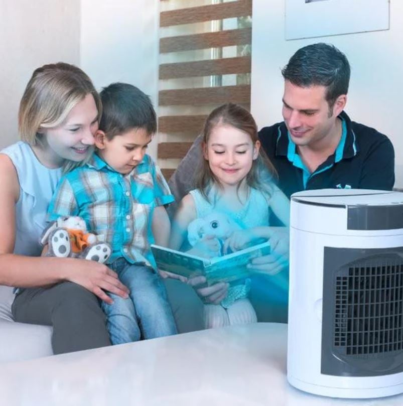 LIVINGTON Tischturmventilator »Livington SmartCHILL - Mini Kühlungs-Tower«