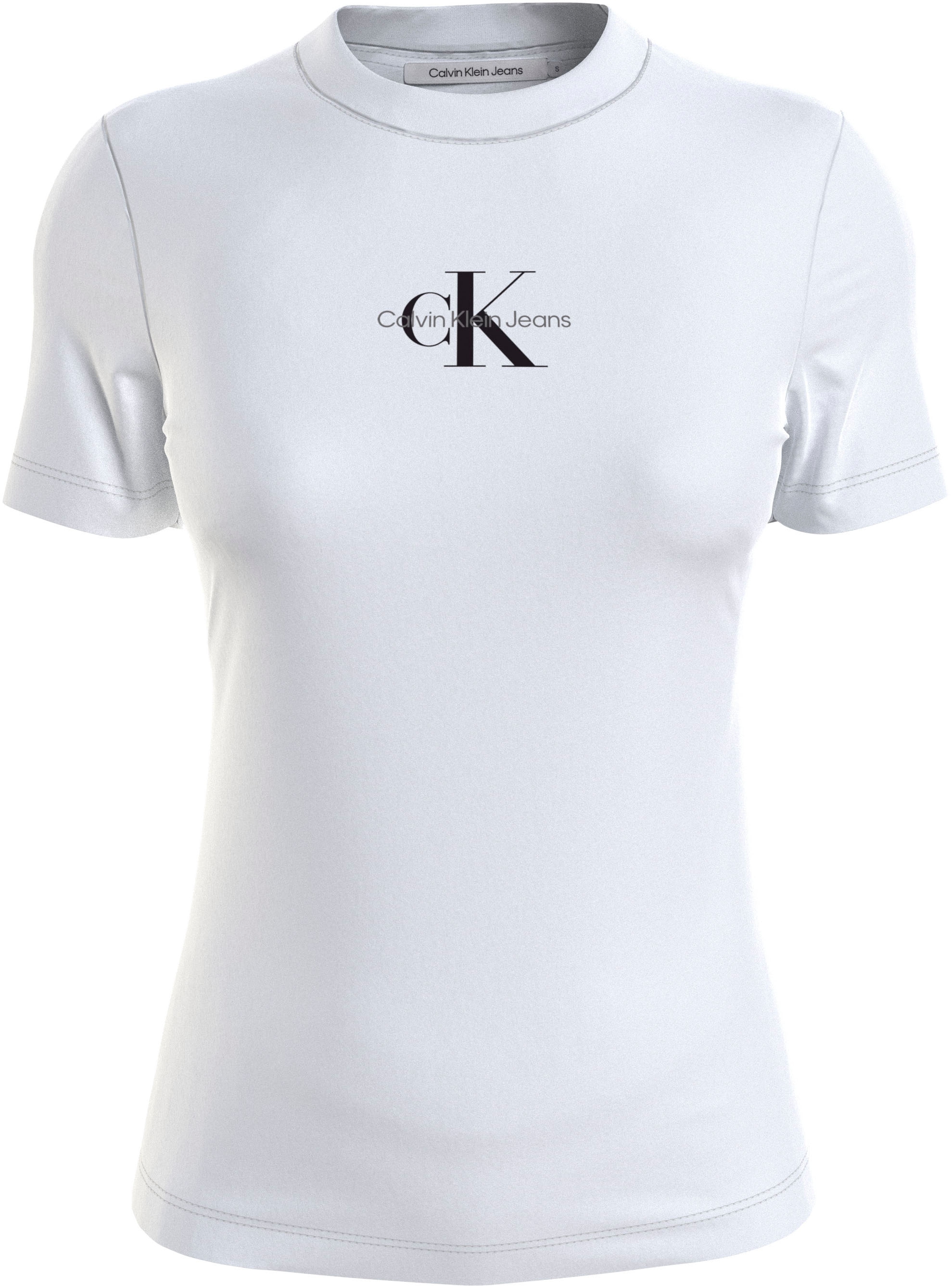 ♕ Calvin Klein Jeans Plus TEE« MONOLOGO auf FIT T-Shirt SLIM versandkostenfrei »PLUS