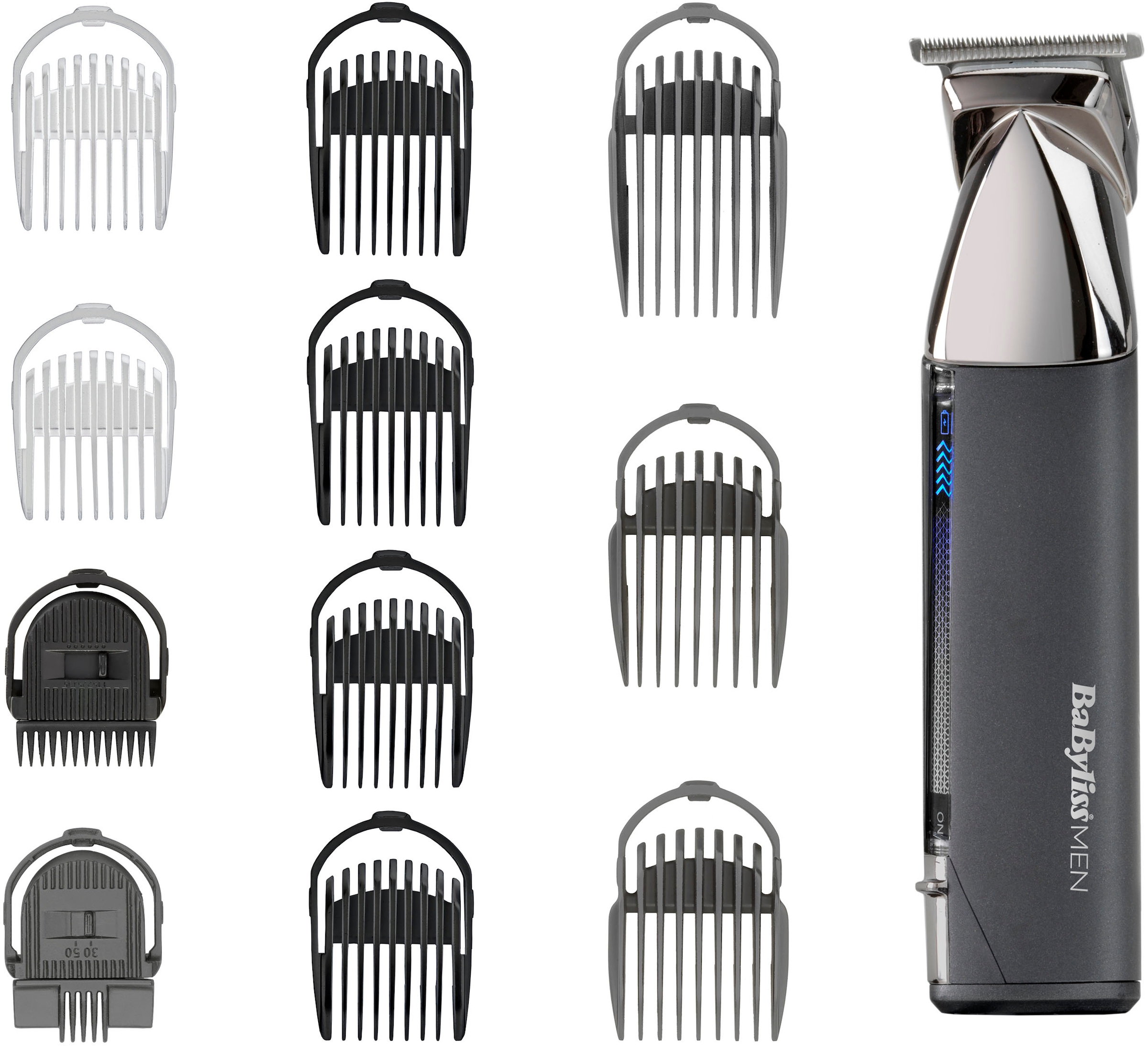 BaByliss Multifunktionstrimmer »Super-X Metal 15-in-1 Multi Trimmer«, 4 Aufsätze