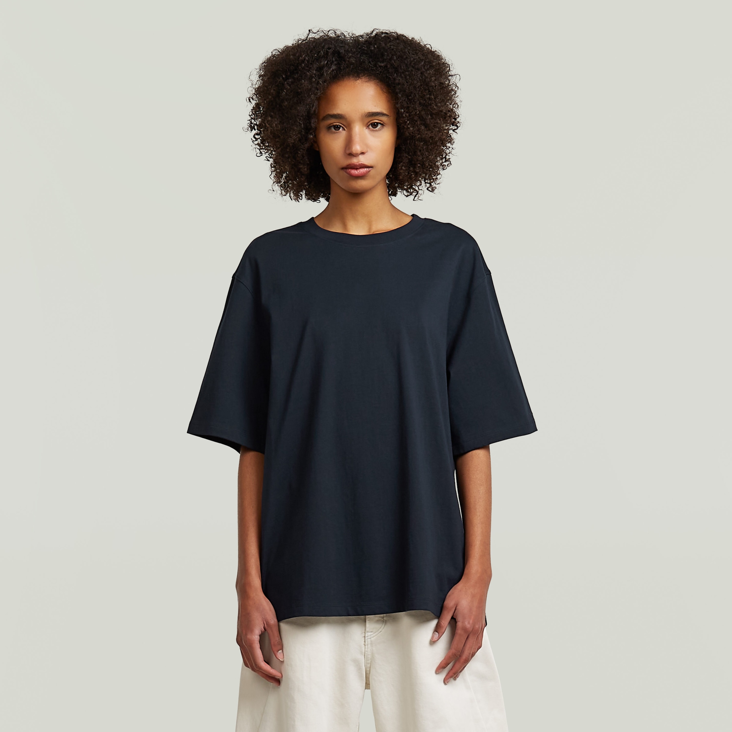 Image of G-STAR T-Shirt "Relaxed Wmn" Oversize mit Rundhalsform