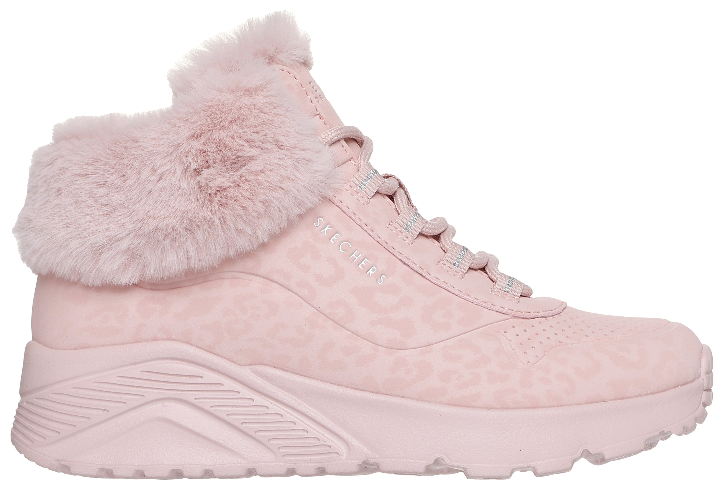 Skechers Bottes d'hiver »UNO LITE«  Schnürboots mit Reissverschluss, Grössenschablone zum Download