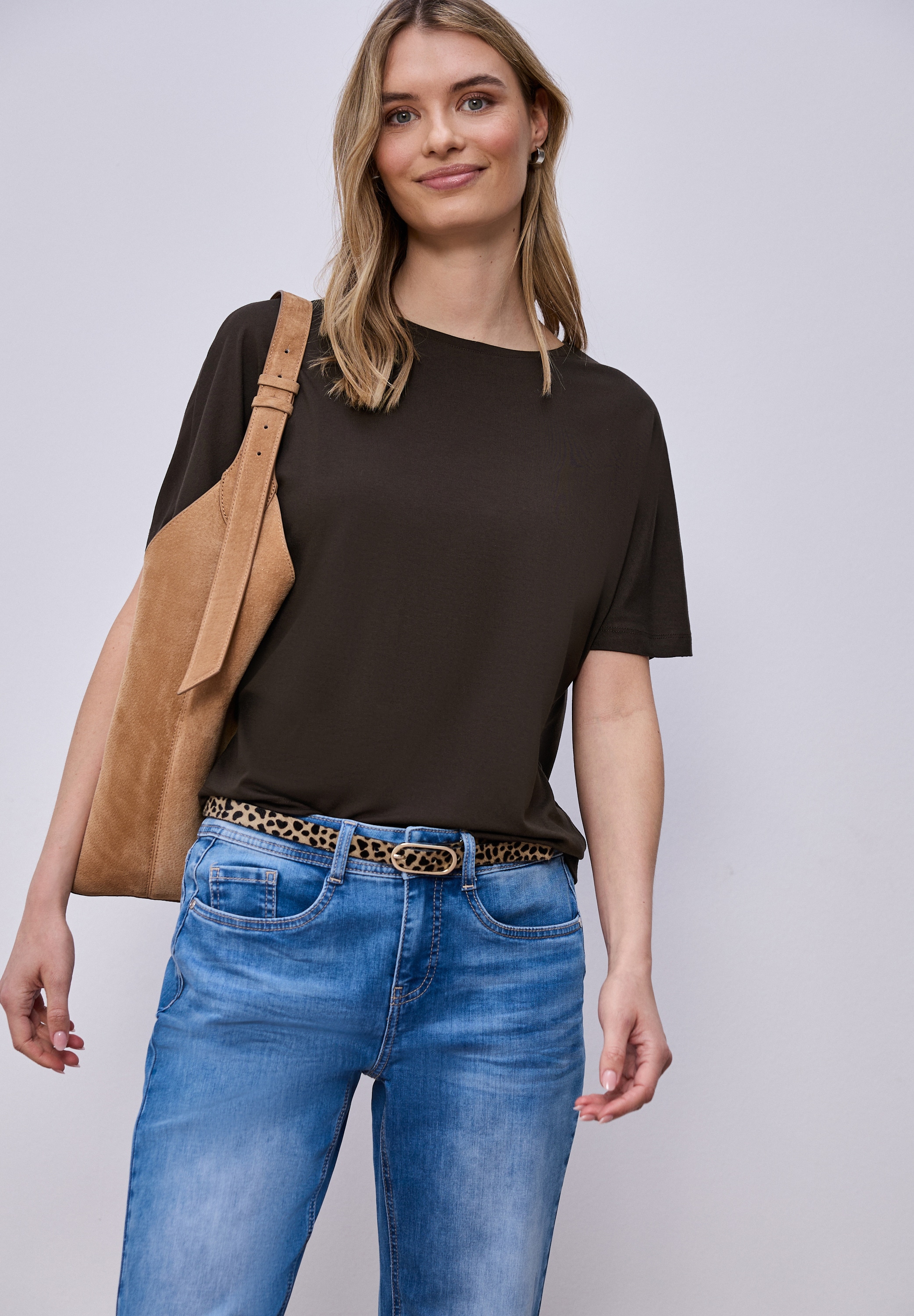 Image of STREET ONE T-Shirt mit Stretchanteil