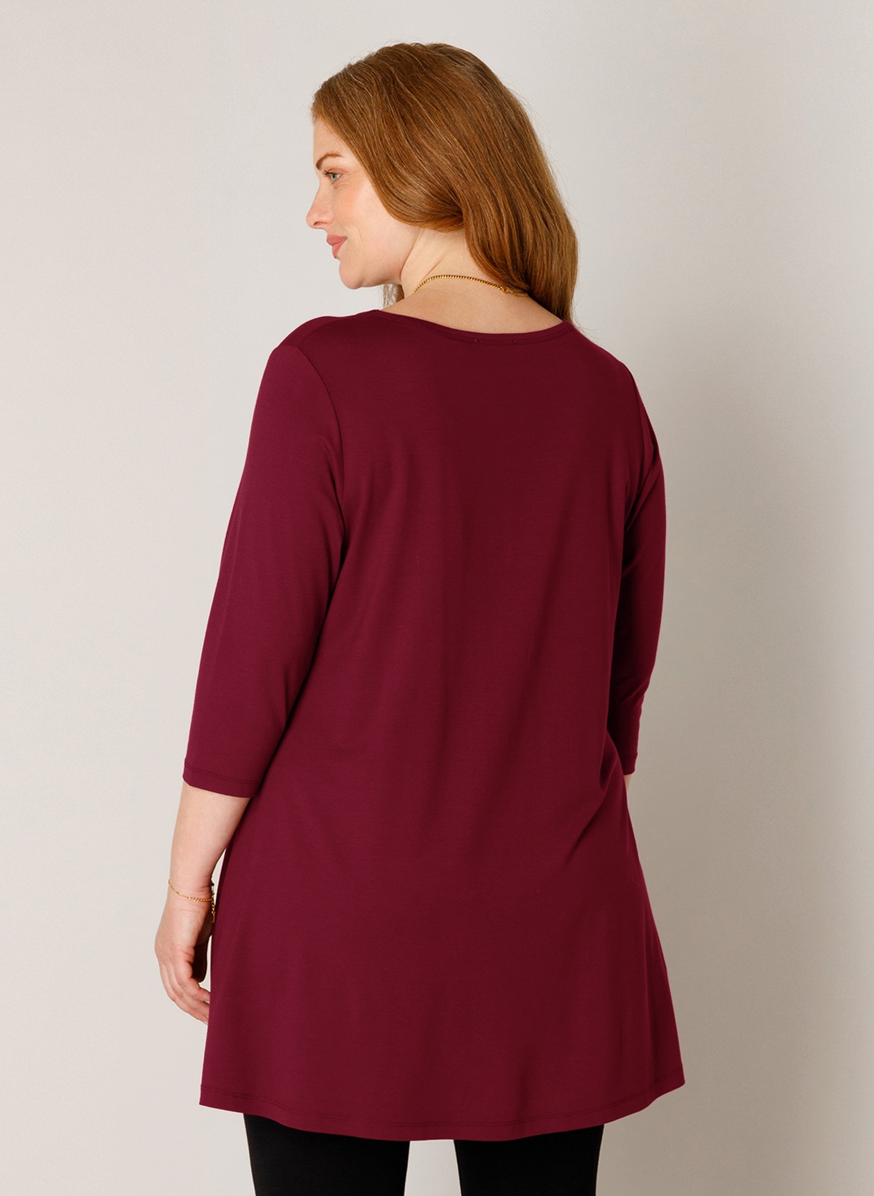 Image of Base Level Curvy Tunikashirt "Aria" Grosse Grössen