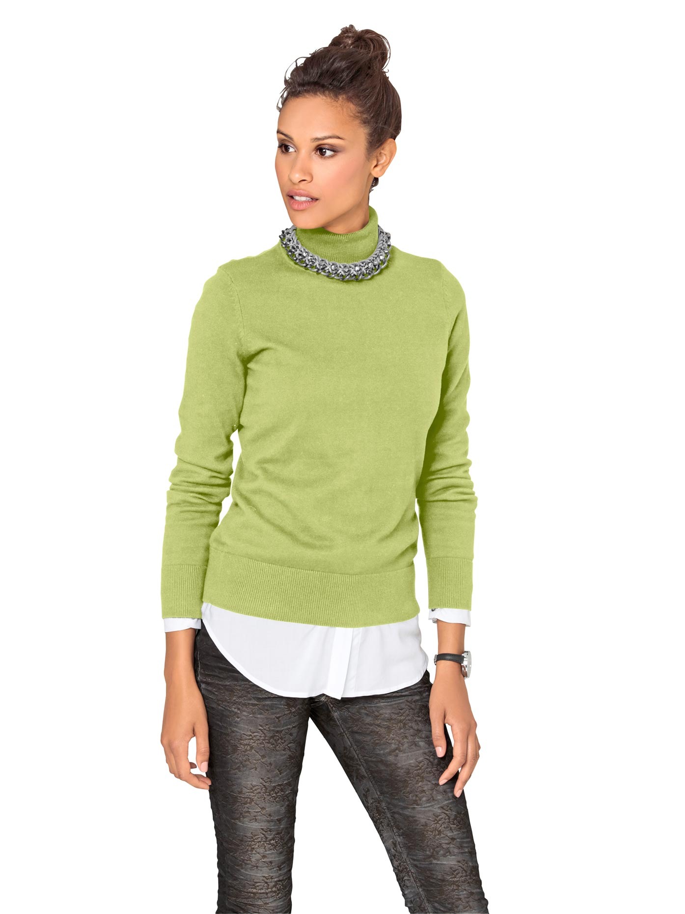 Image of LINEA TESINI by Heine Rollkragenpullover »Rollkragen-Pullover« bei Ackermann Versand Schweiz