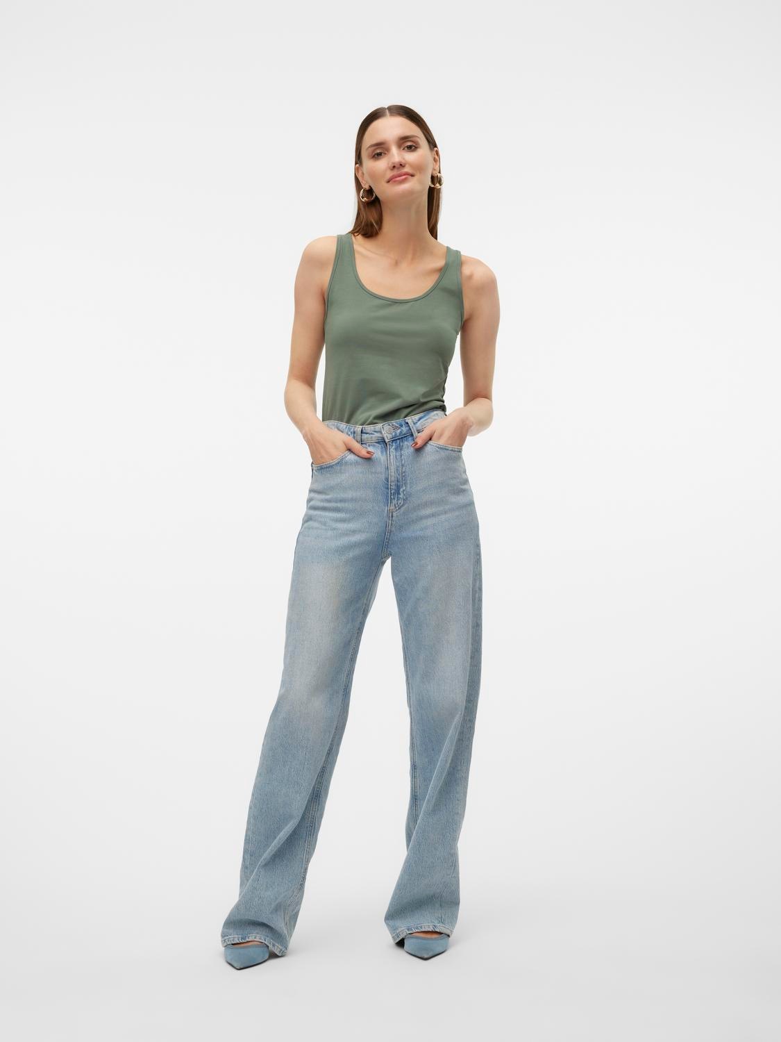 Vero Moda Shirttop »VMLULU LONG TANK TOP JRS GA NOOS«