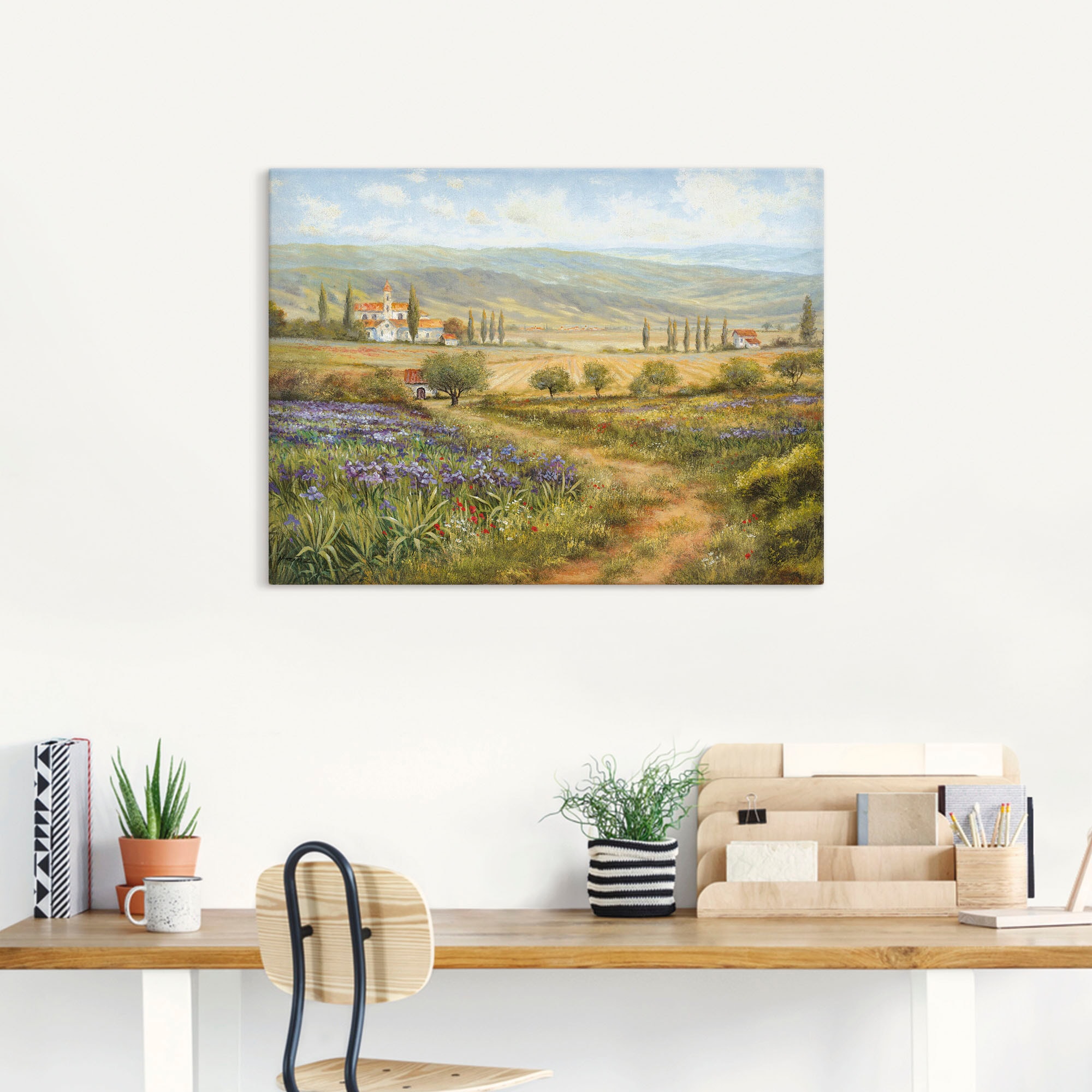 Artland Wandbild »Provence«, Bilder von Europa, (1 St.), als Alubild, Outdoorbild, Leinwandbild, Poster in verschied. Grössen