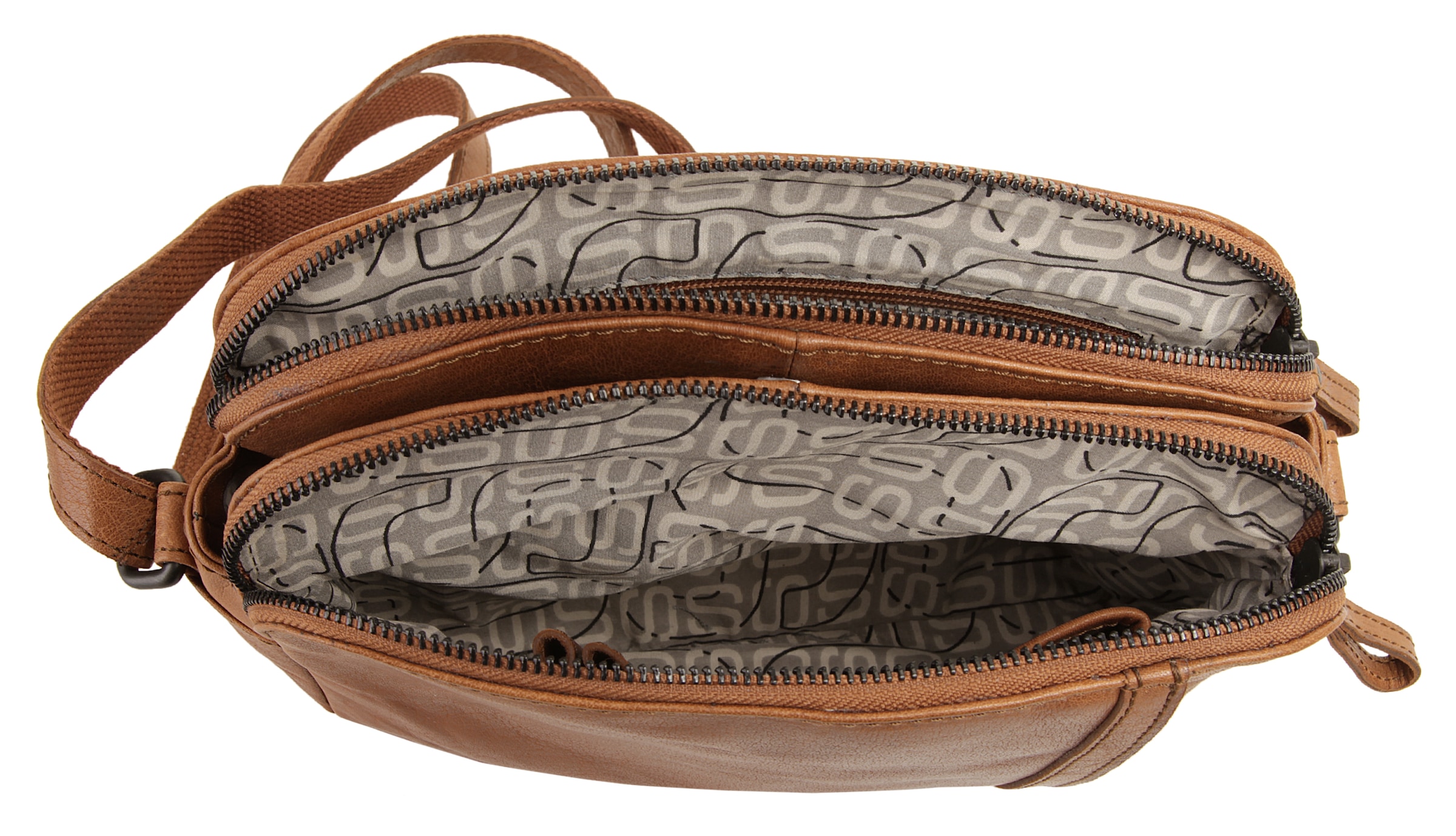 Spikes & Sparrow Sac à bandoulière echt Leder