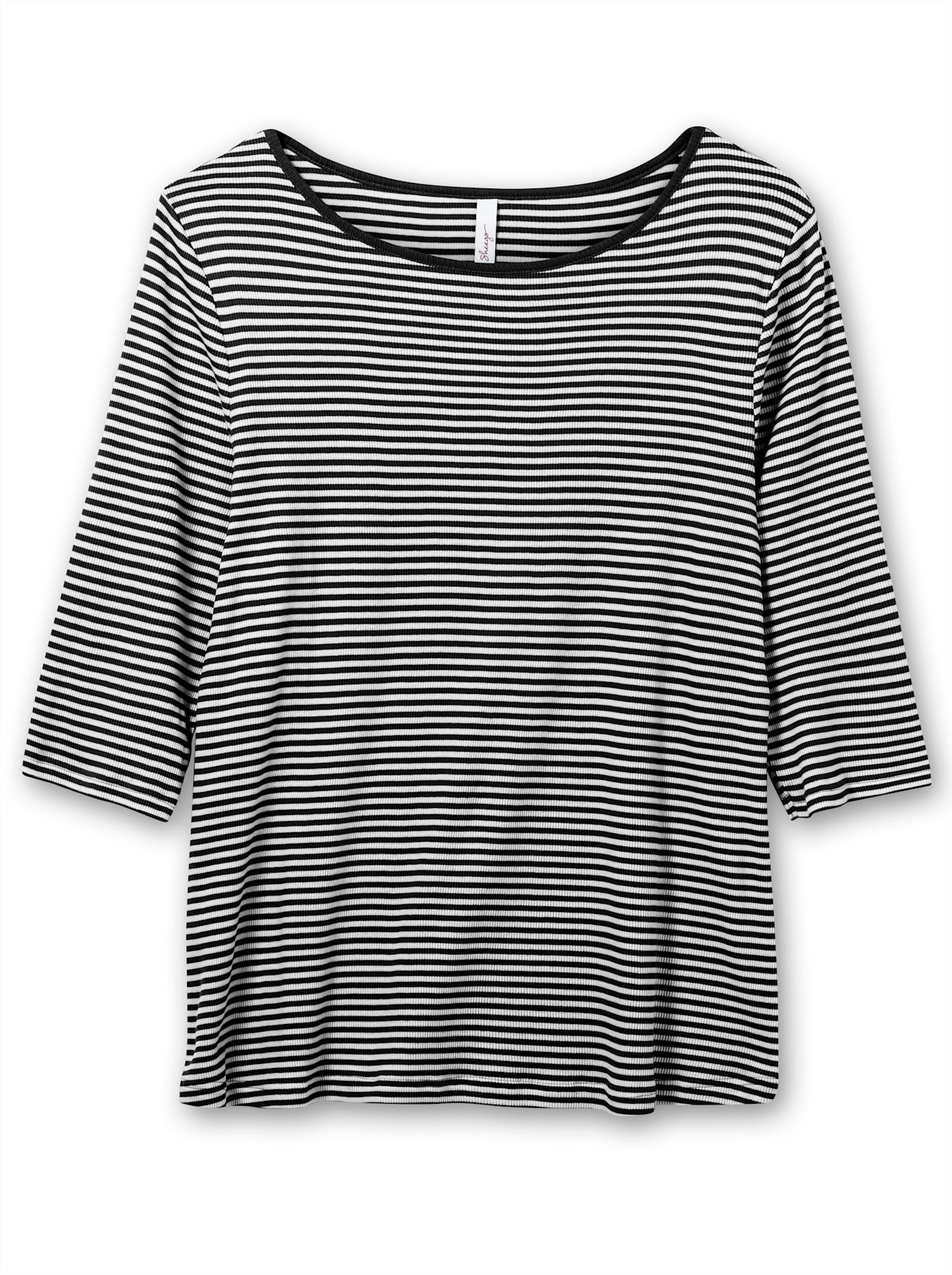 Sheego 3/4-Arm-Shirt »3/4-Arm-Shirt«, (1 tlg.)