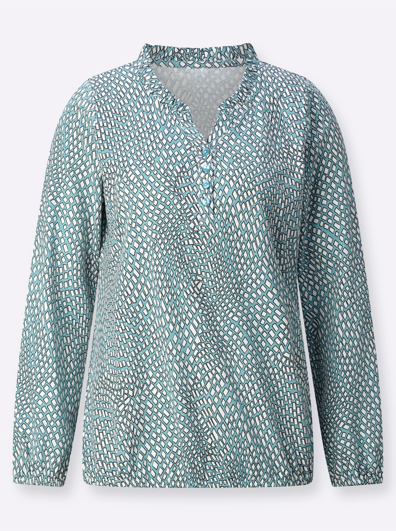 Inspirationen Langarmshirt »Druck-Shirt«, (1 tlg.)