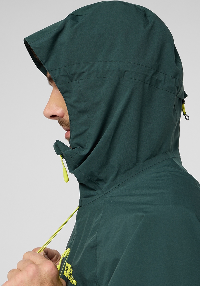 Jack Wolfskin Funktionsjacke »EAGLE PEAK 2L JKT M«, mit Kapuze