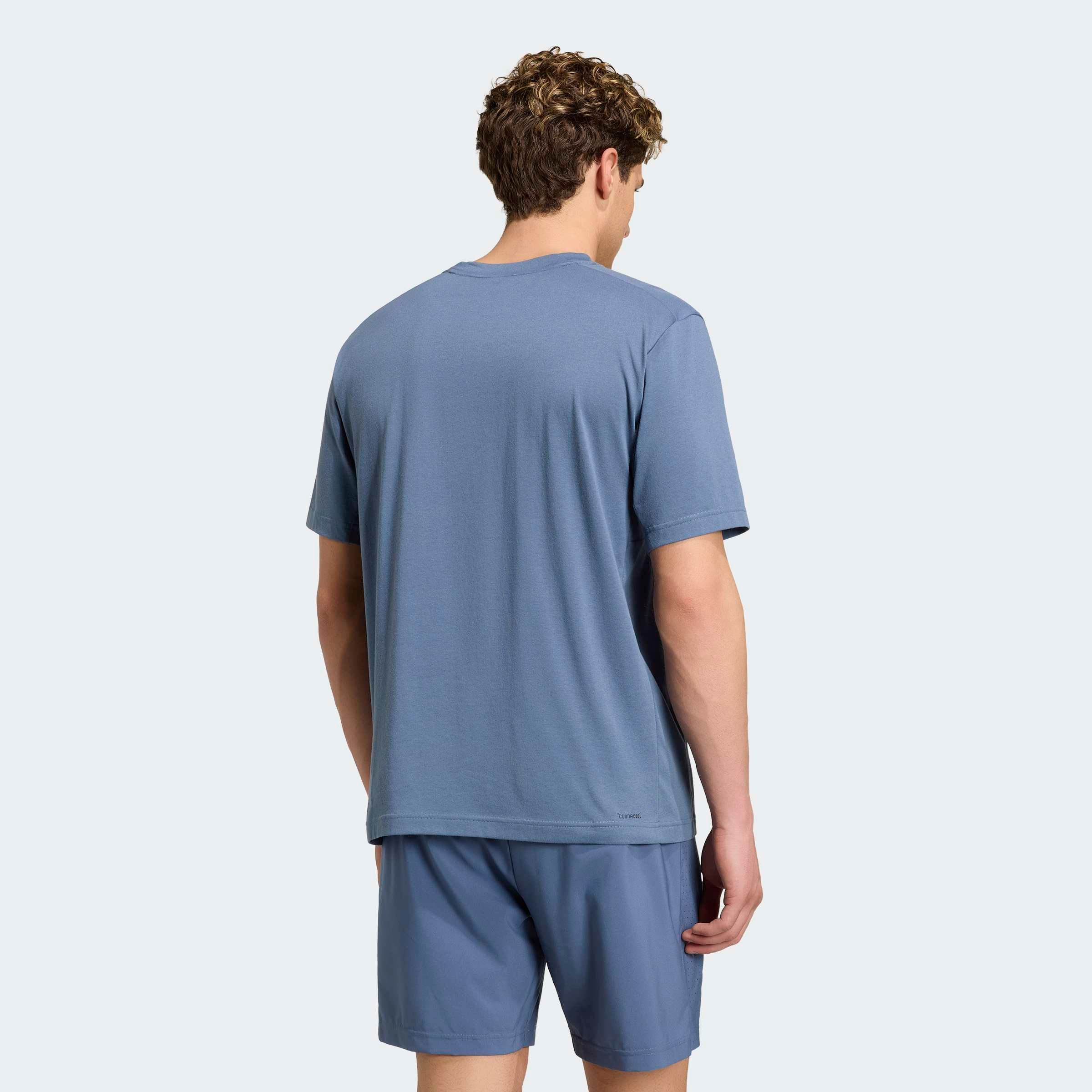 adidas Performance T-Shirt »WORKOUT ESSENTIALS FEELREADY« mit Rundhalsausschnitt, aus Polyester
