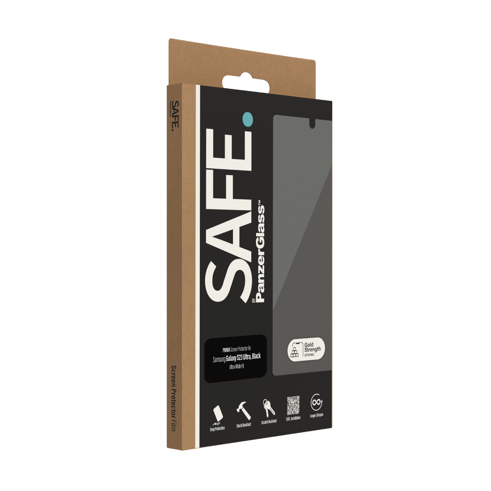 SAFE by PanzerGlass Displayschutzglas »PMMA Screen Protector Ultra Wide Fit«